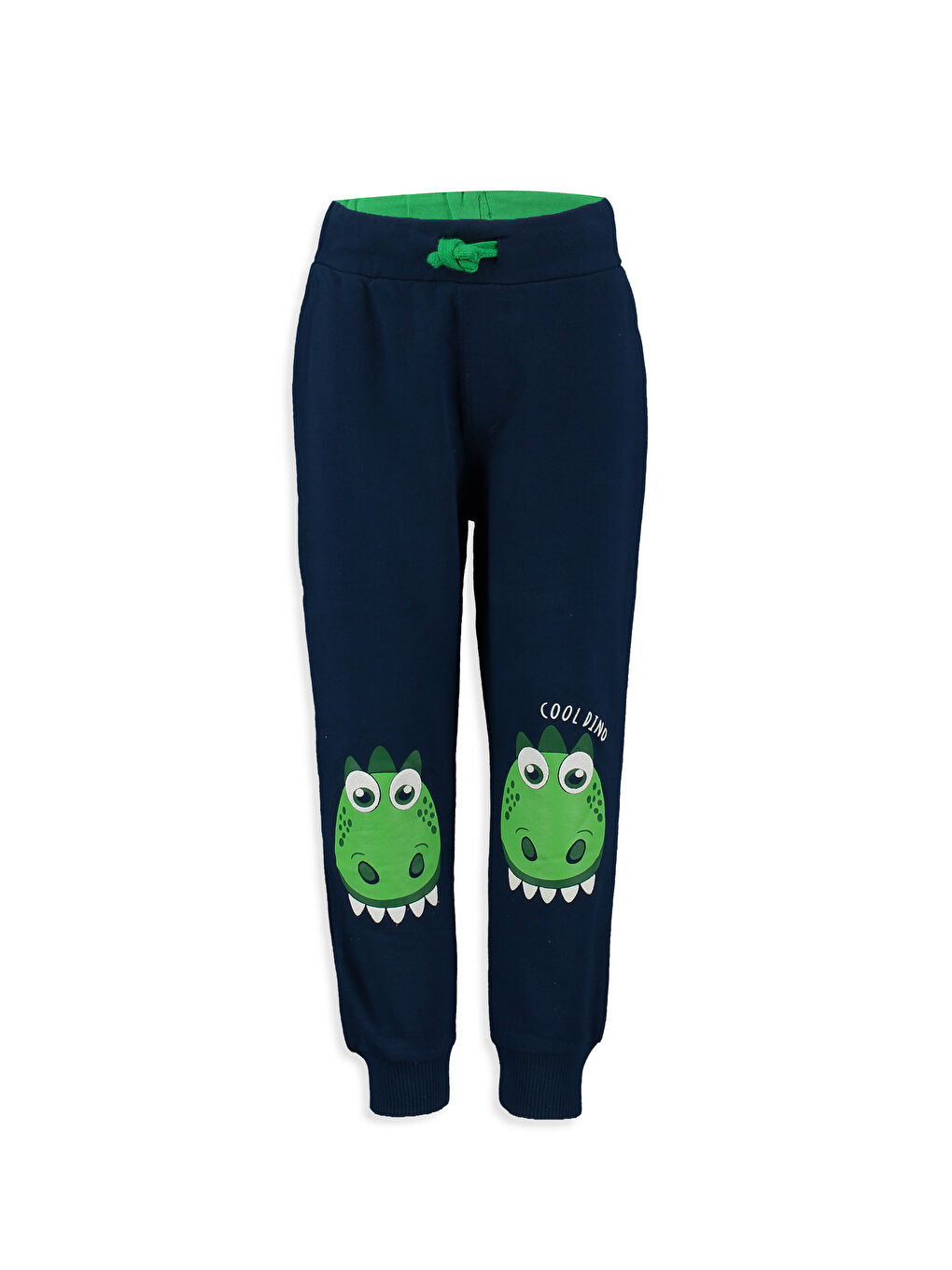 Lacivert Beli Lastikli Erkek Çocuk Jogger Eşofman Altı