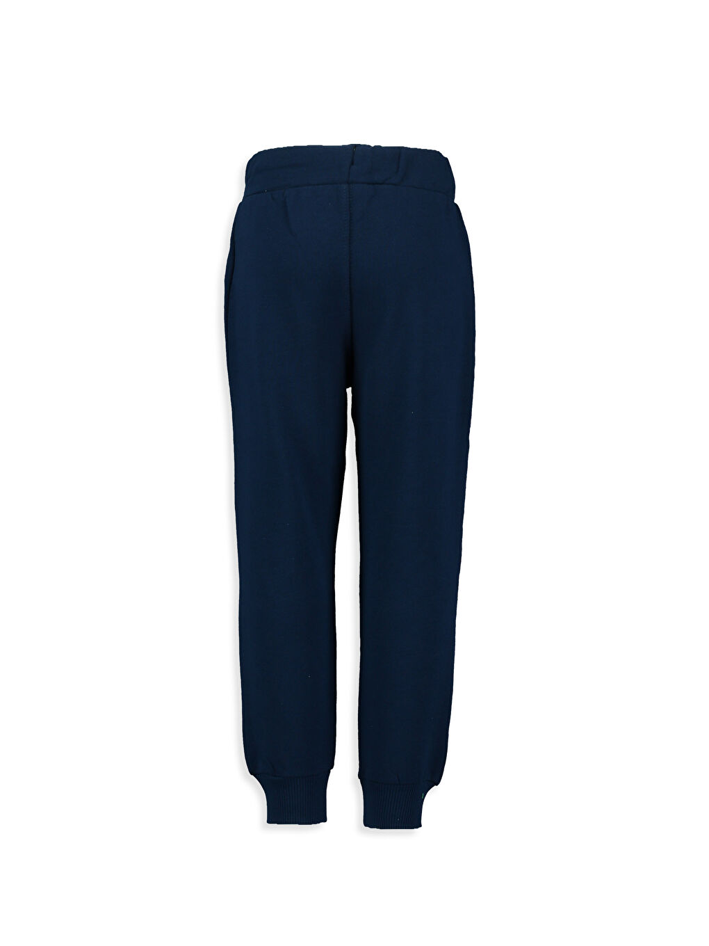 Lacivert Beli Lastikli Erkek Çocuk Jogger Eşofman Altı-1