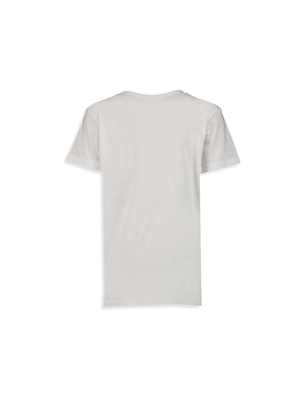 LCW Kids Unisex WHITE T-Shirt -7Y0445Z4-JYX