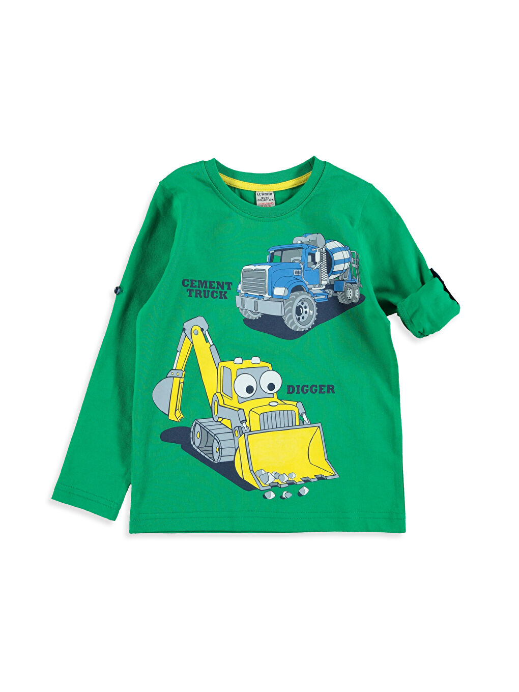 Унисекс Зелено Тениска-1