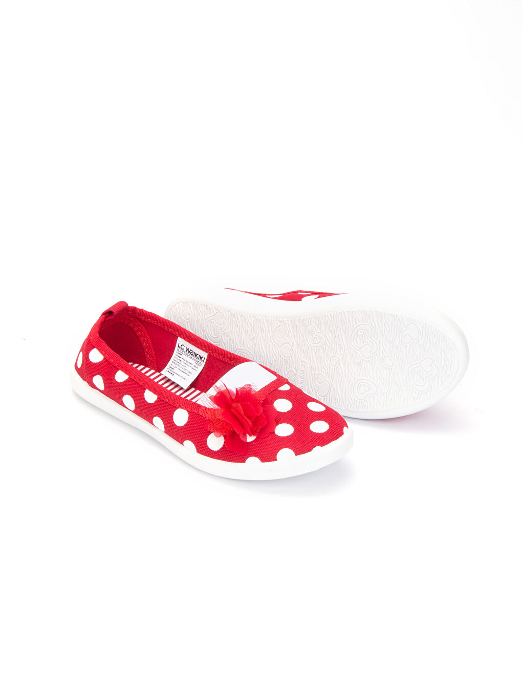 Kırmızı Baskılı Babet-2