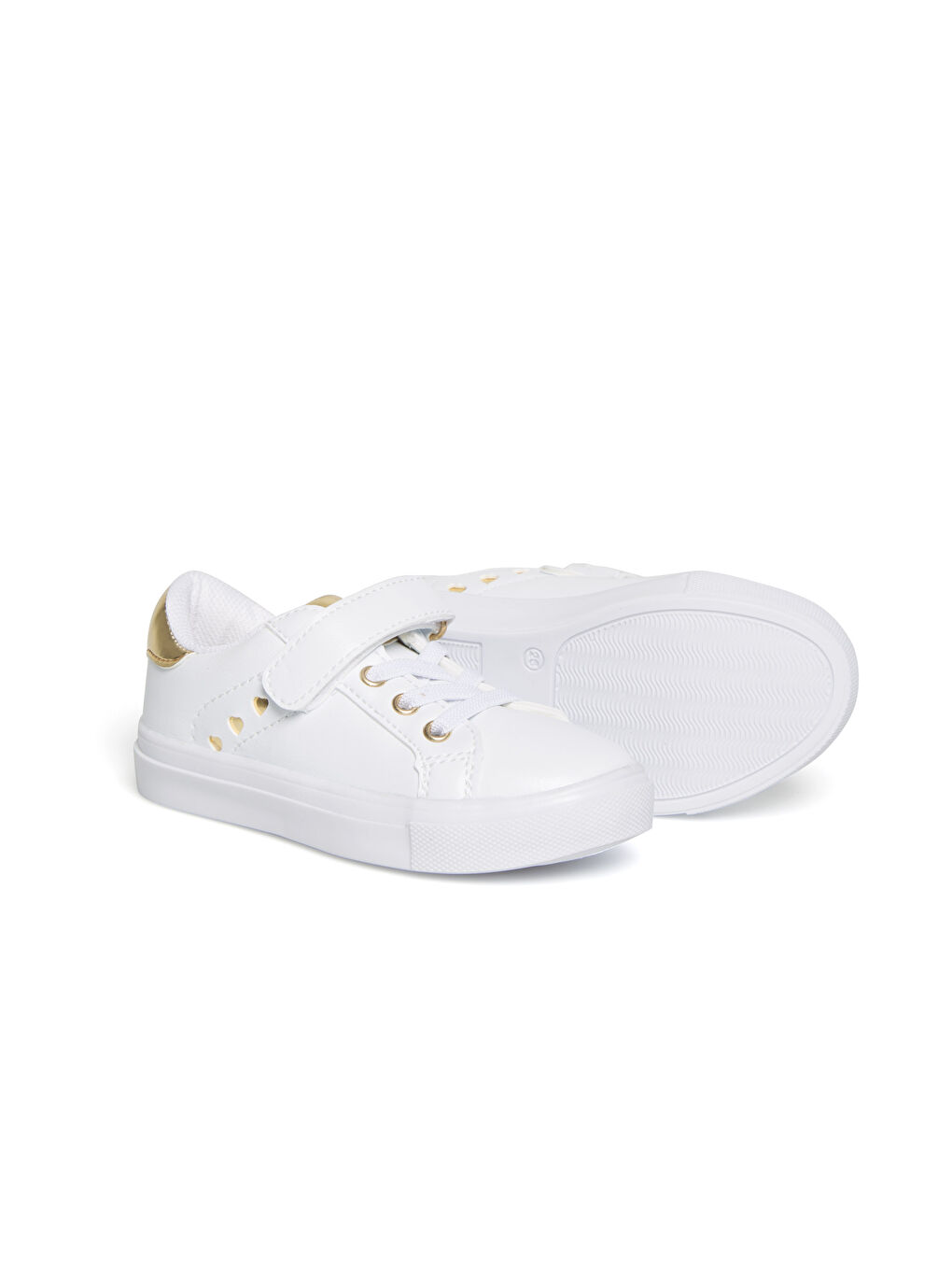 Girl WHITE Sneakers-1