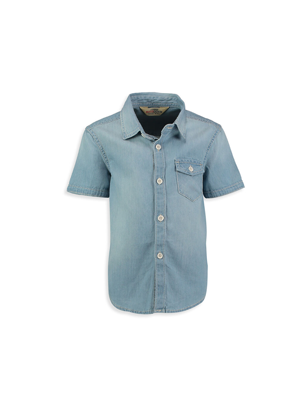 LCW Kids Unisex INDIGO Denim Shirt -7Y1564Z4-311