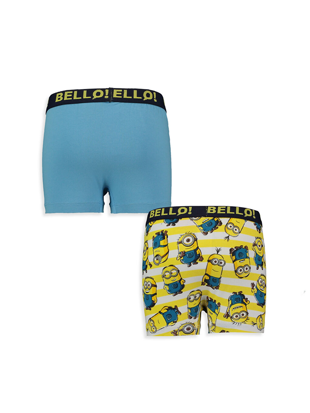 Unisex BLUE Boxer Briefs-1