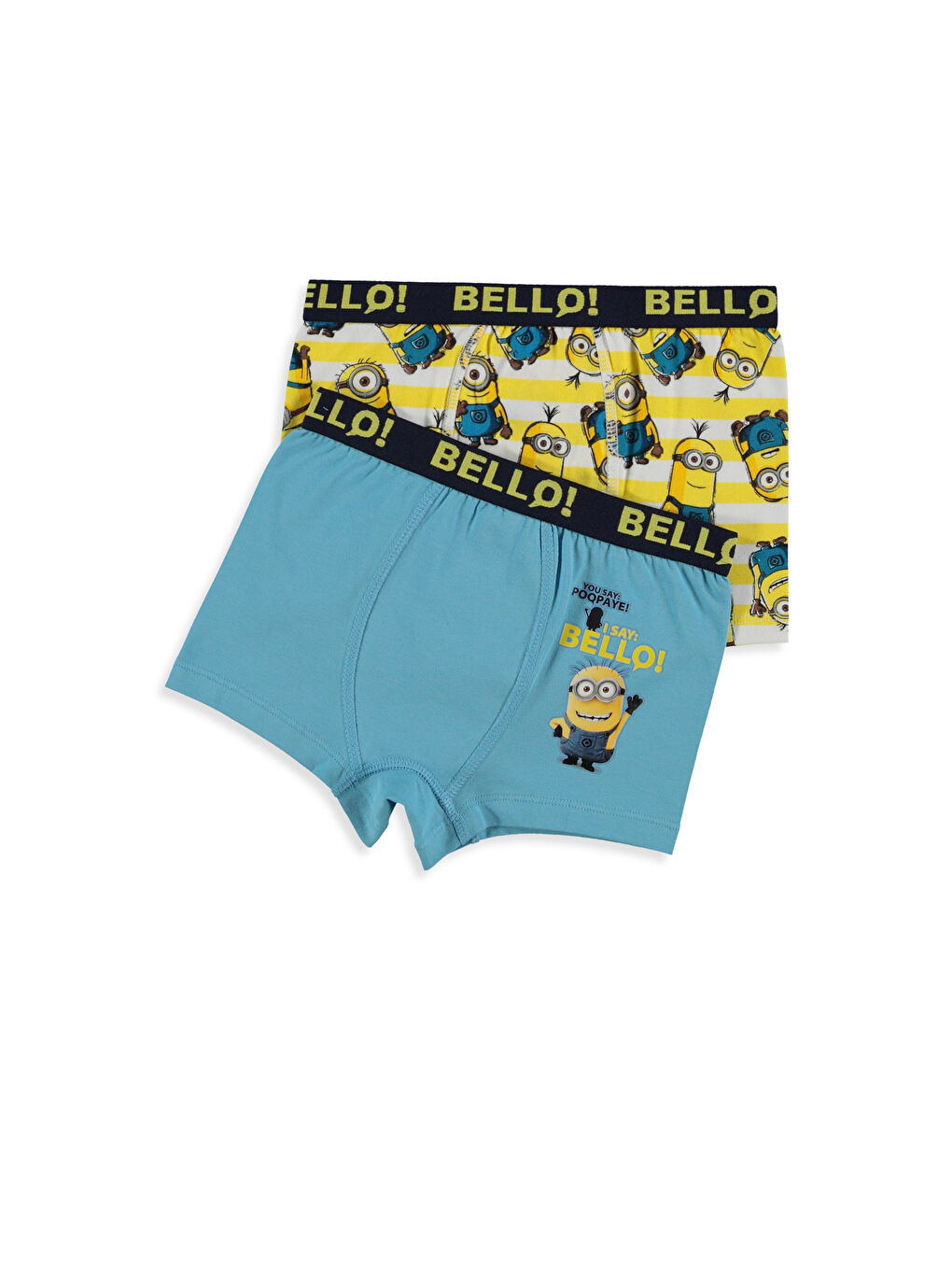 Unisex BLUE Boxer Briefs-2