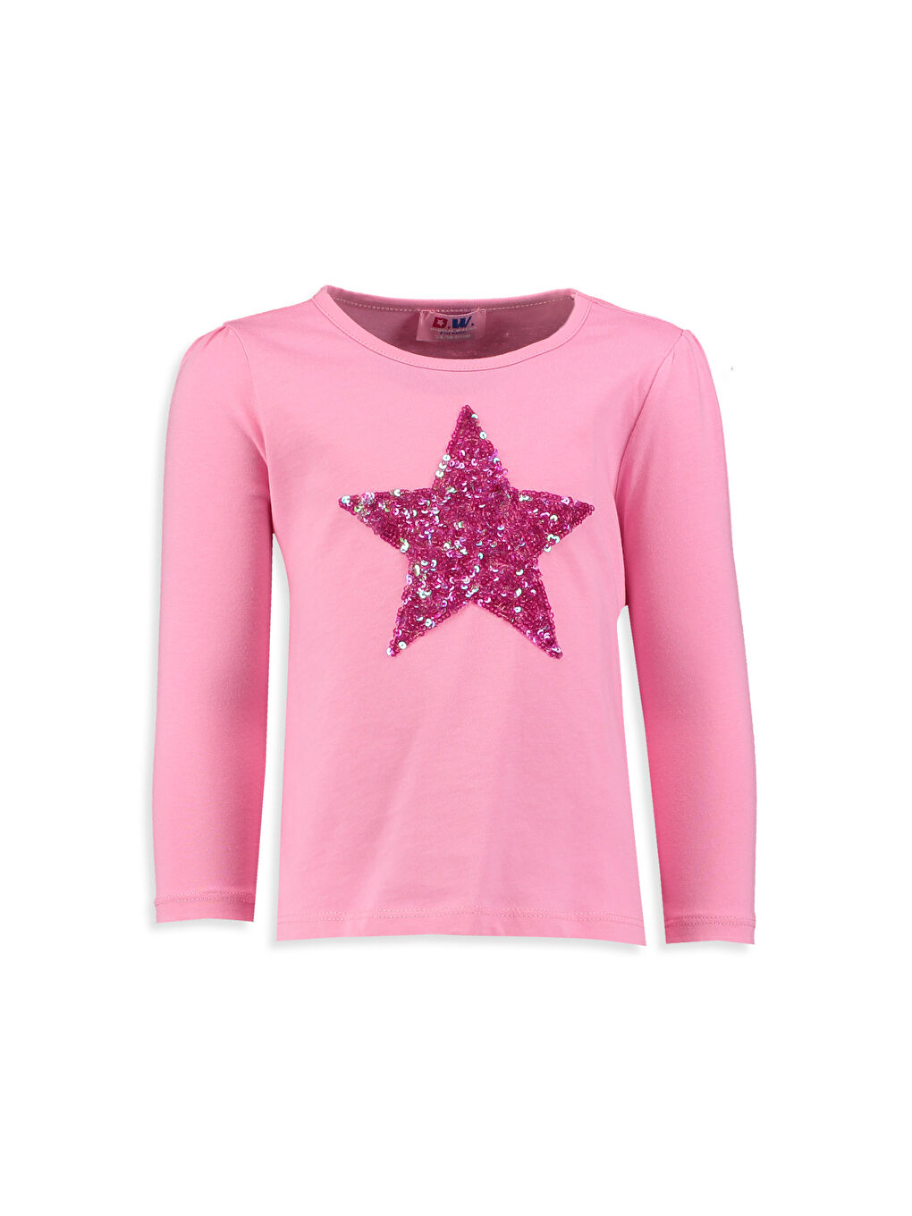 LCW Kids Girl PINK T-Shirt -7Y1872Z4-GA5