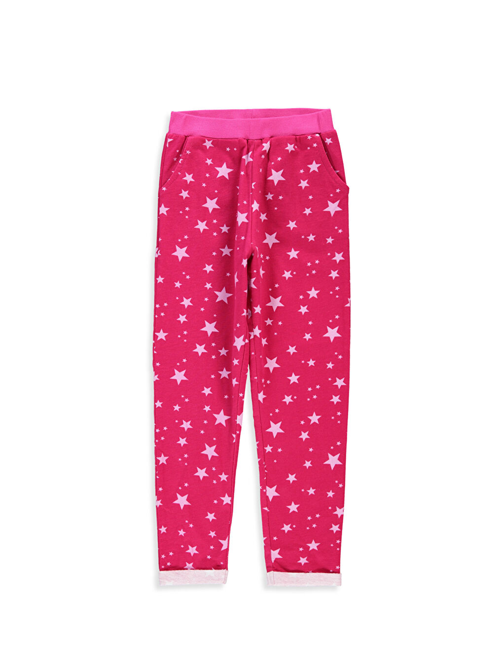 LCW Kids Girl FUCHSIA Sweatpants -7Y1999Z4-745