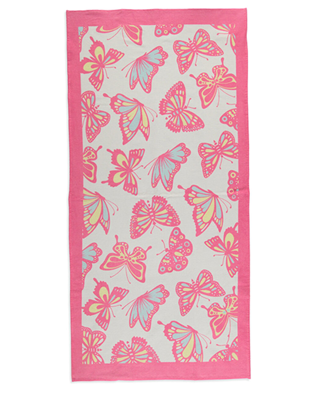 Girl WHITE Beach Towel