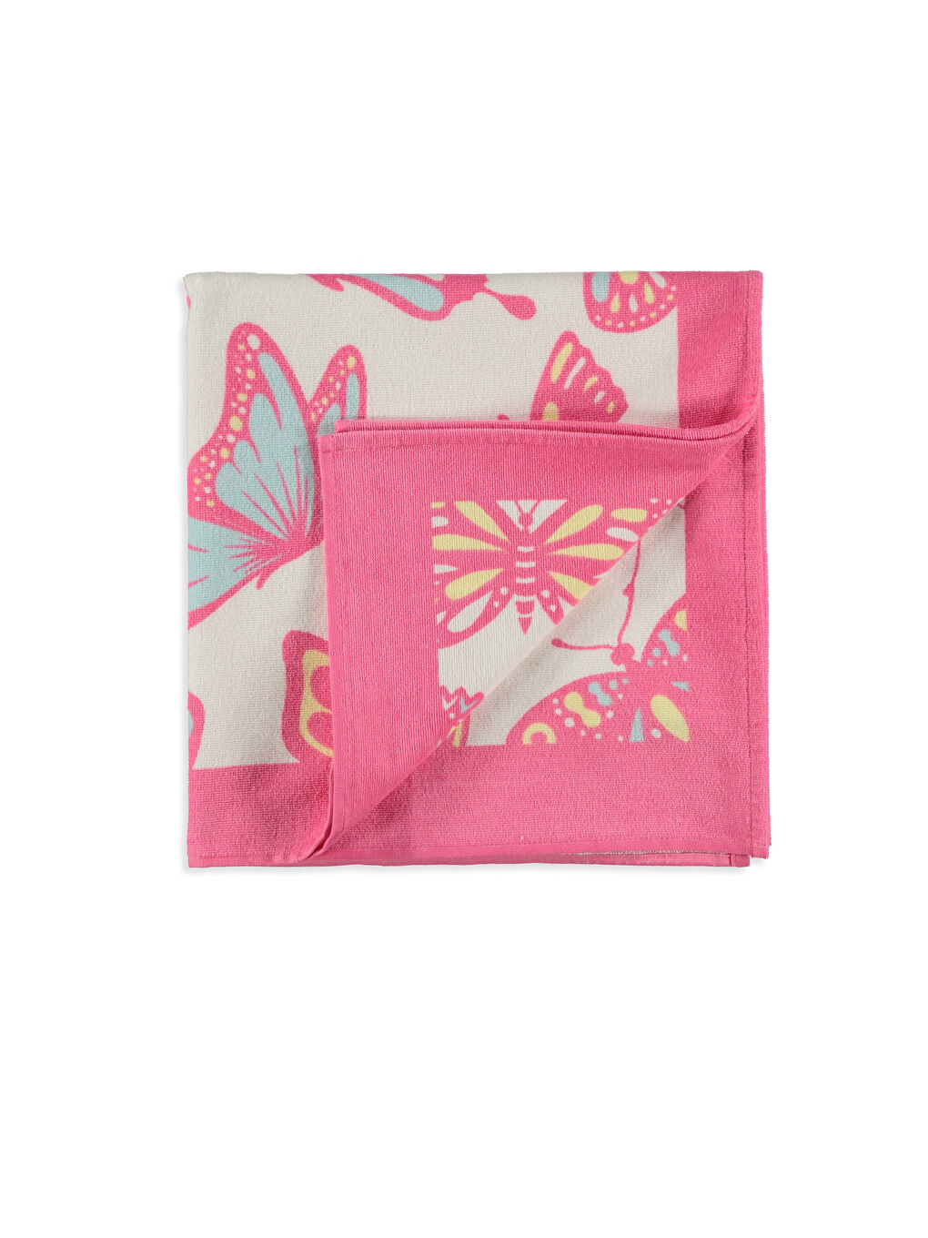 Girl WHITE Beach Towel-1