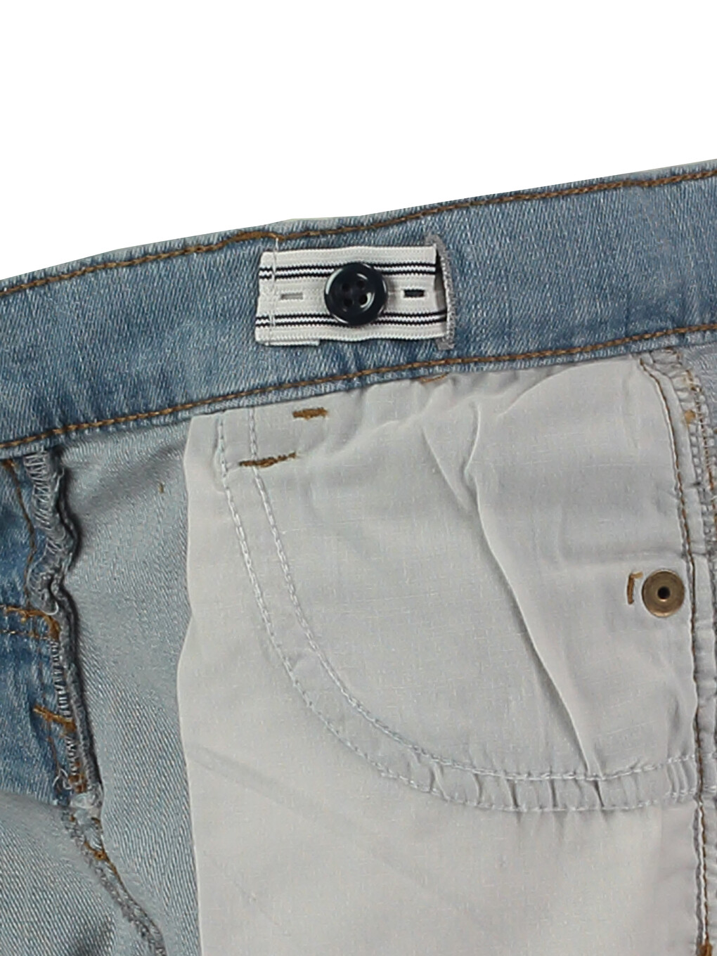 Short En Jean Indigo Unisexe-2