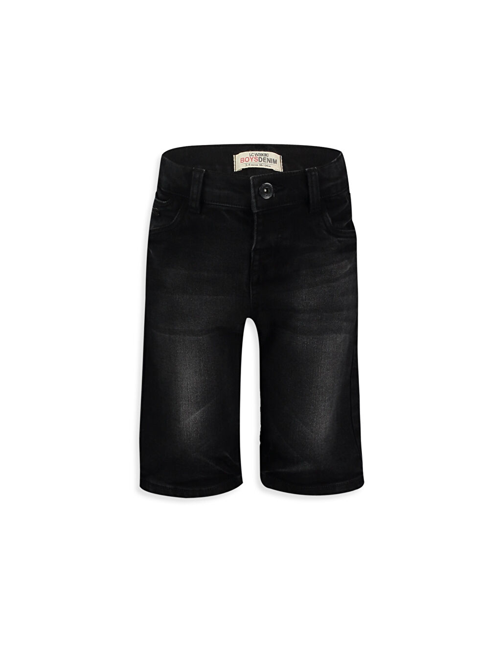 LCW Kids Unisex BLACK Denim Shorts -7Y2882Z4-326