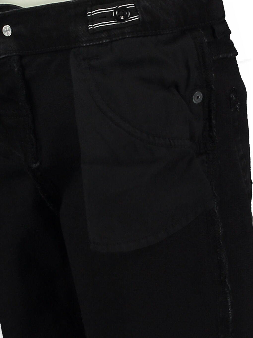 LCW Kids Unisex BLACK Denim Shorts -7Y2882Z4-326