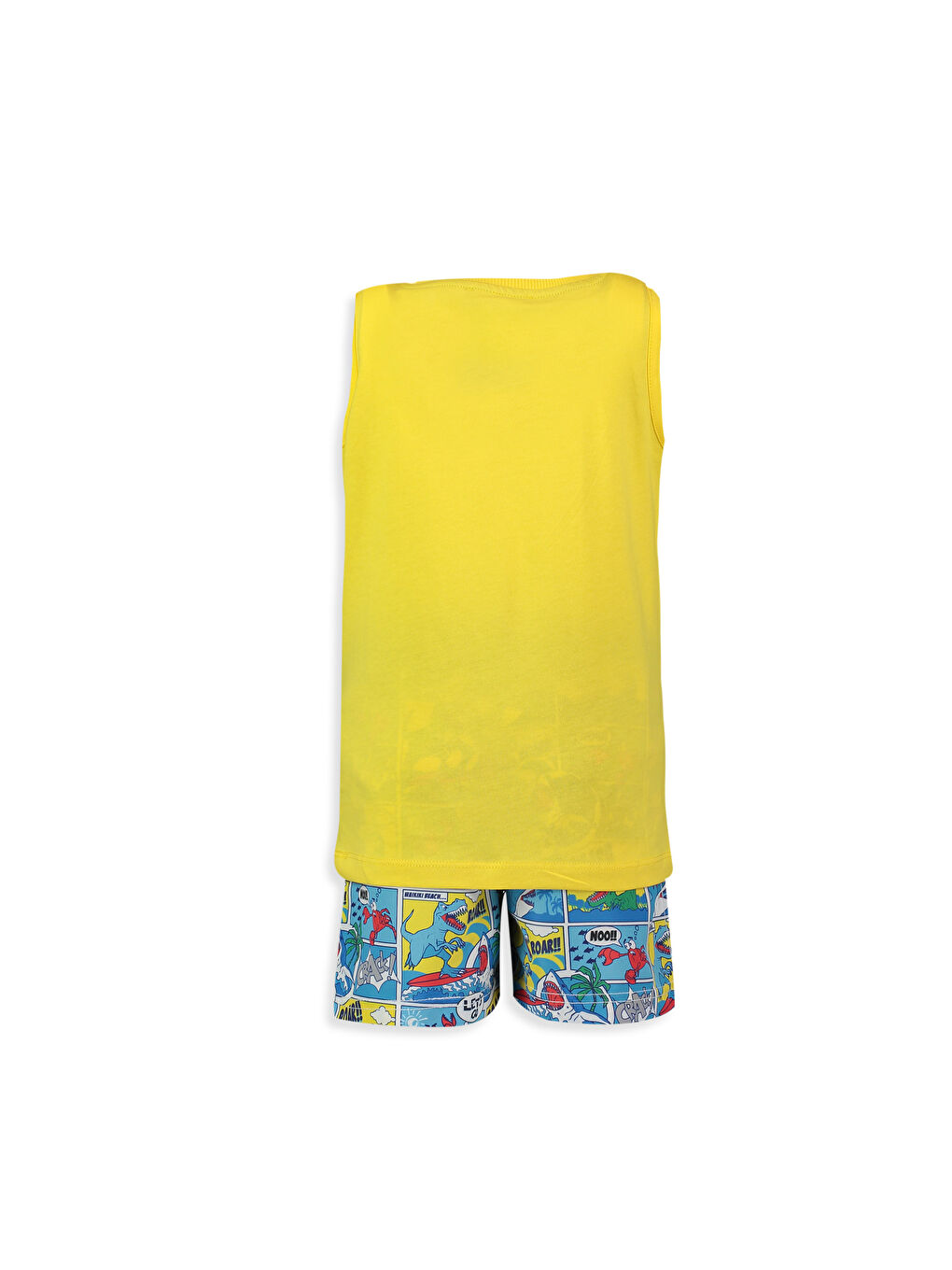 LCW Kids Unisex YELLOW Swimwear Set -7Y3549Z4-FXY
