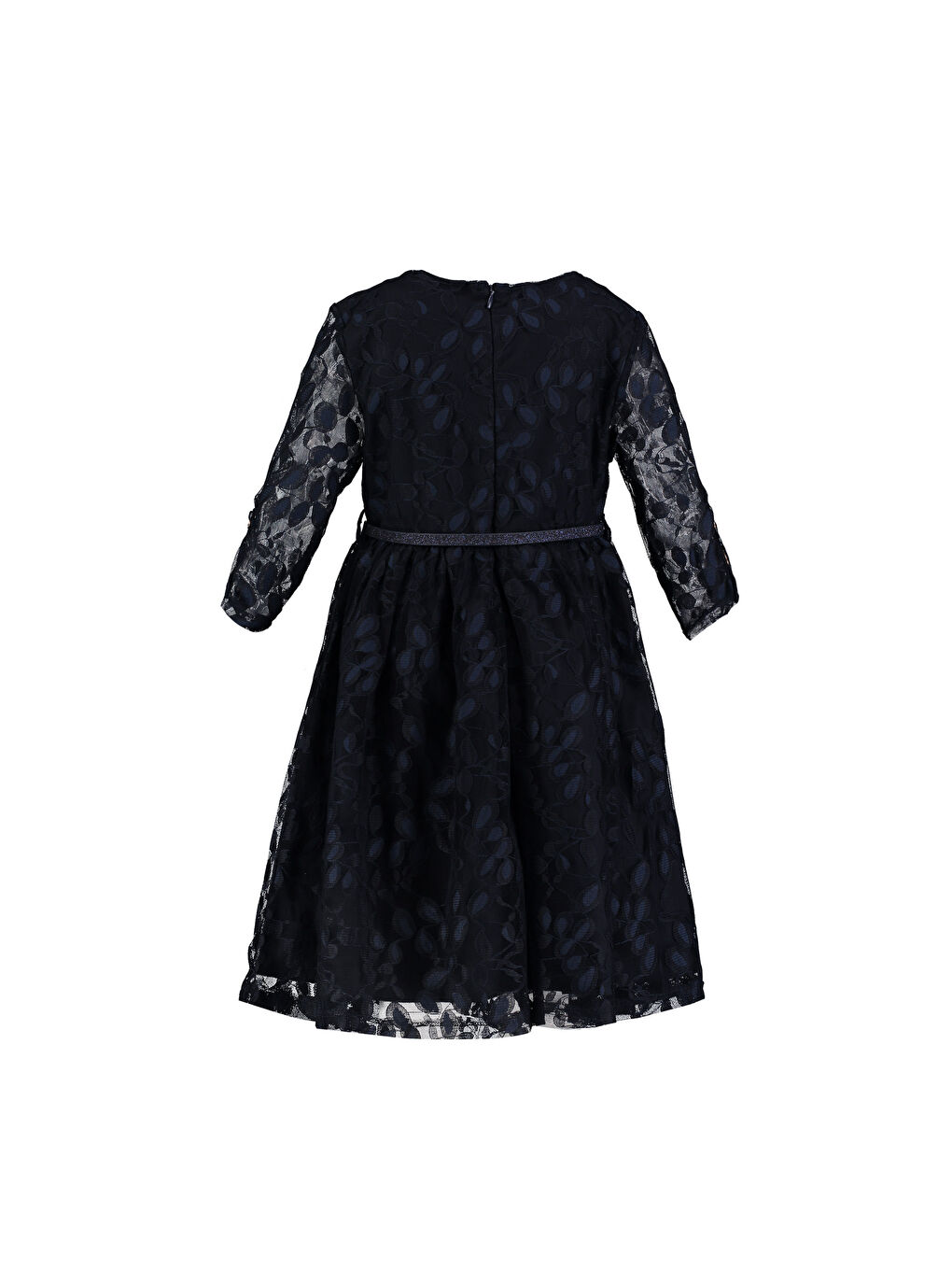 Açık Lacivert Elbise-1