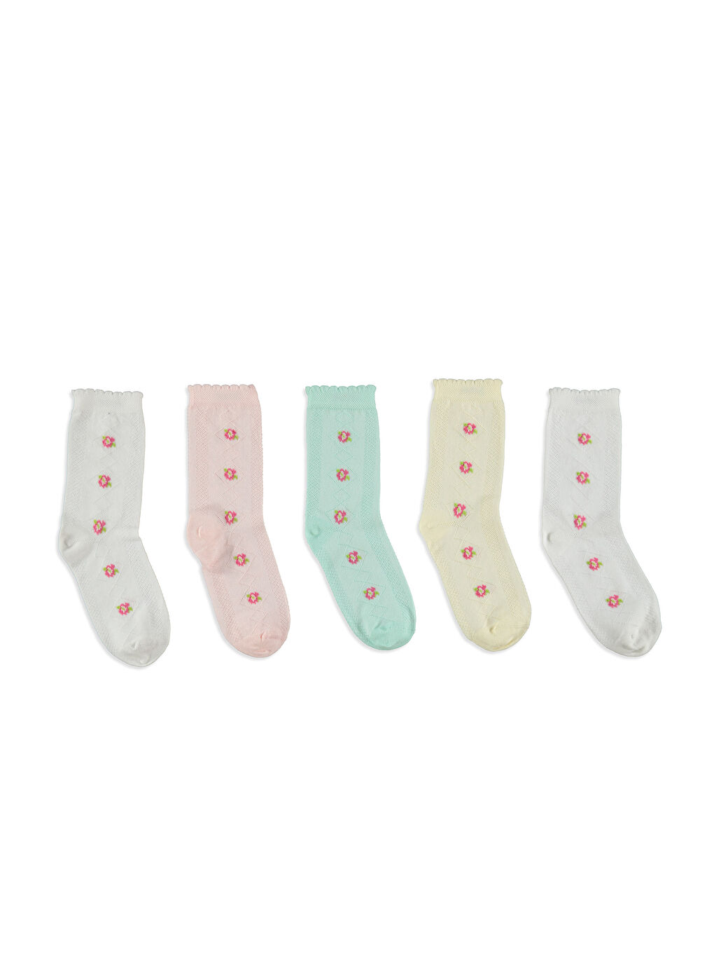 LCW Kids Girl MIX Ankle Socks -7Y3970Z4-K00
