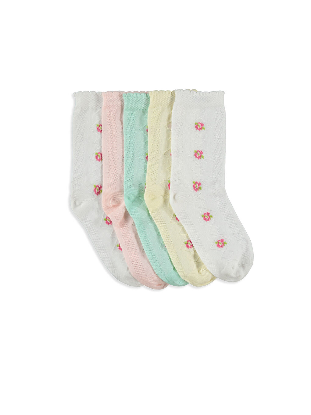 LCW Kids Girl MIX Ankle Socks -7Y3970Z4-K00