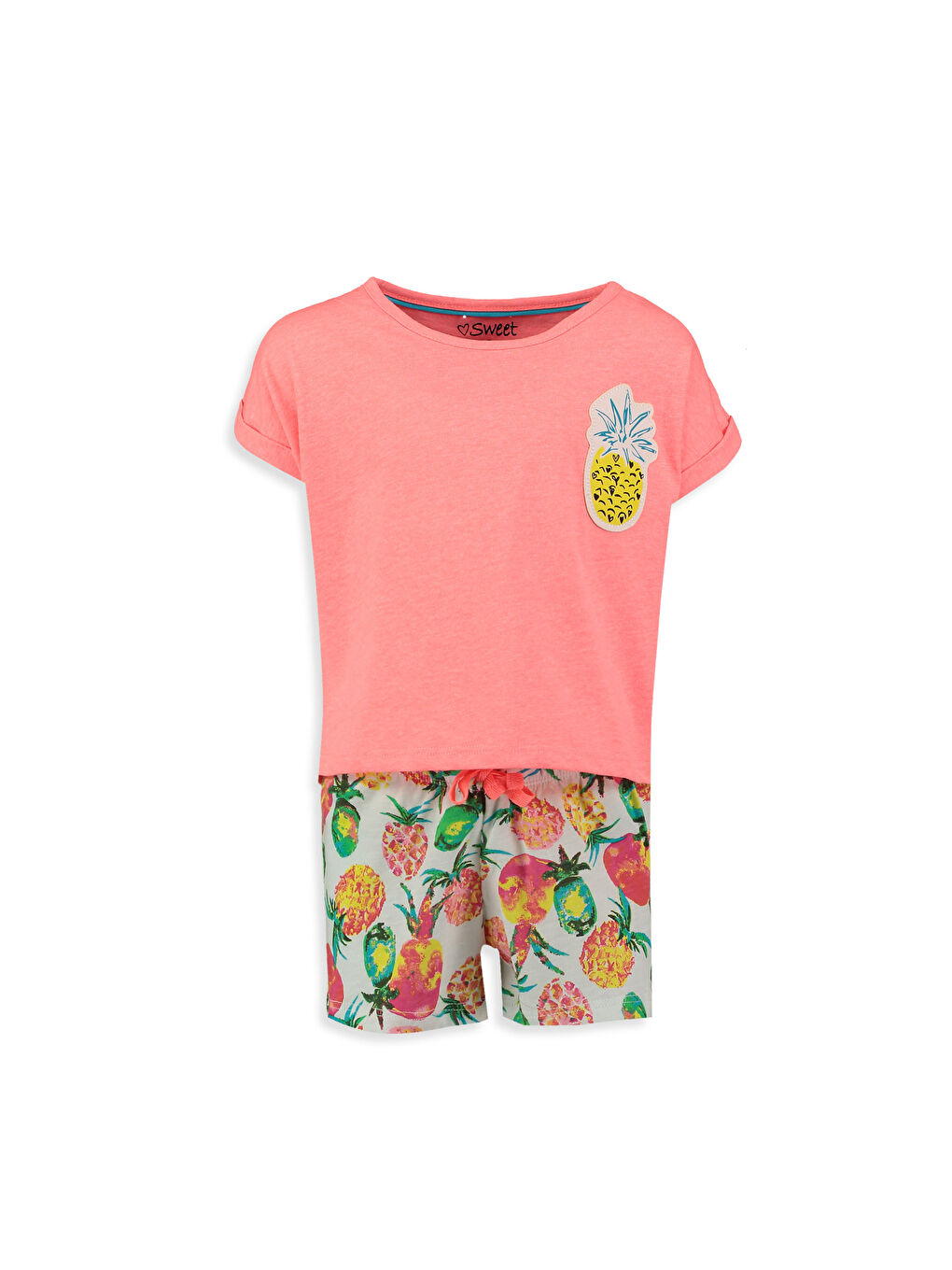 Ensemble de pyjama ORANGE Fille