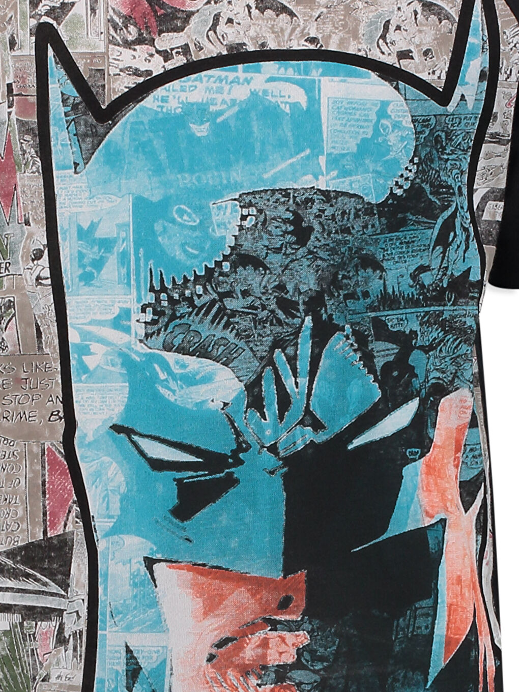 Antrasit Erkek Çocuk Batman Baskılı Pamuklu Tişört-2