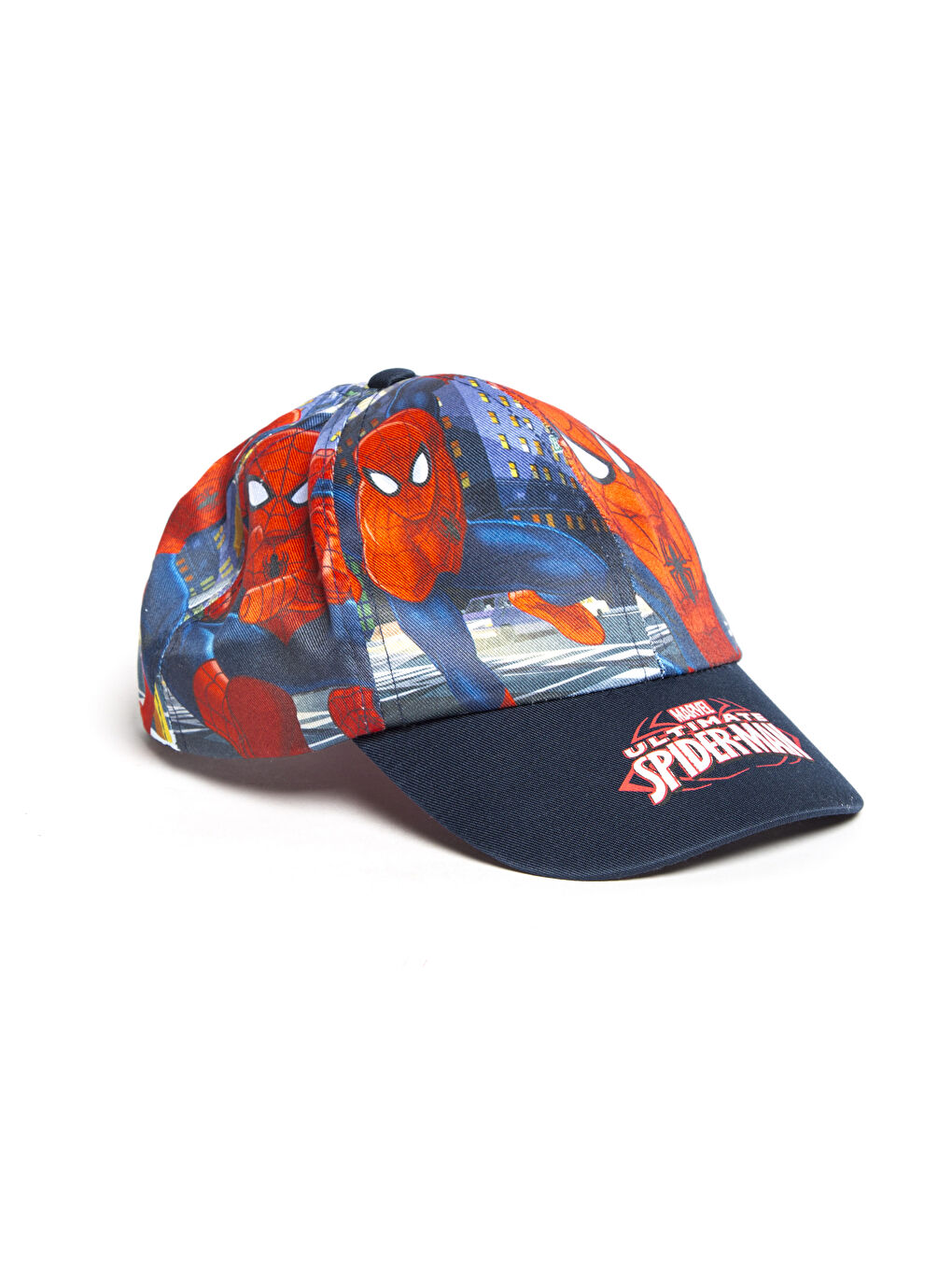 Mavi Baskılı Kep Şapka