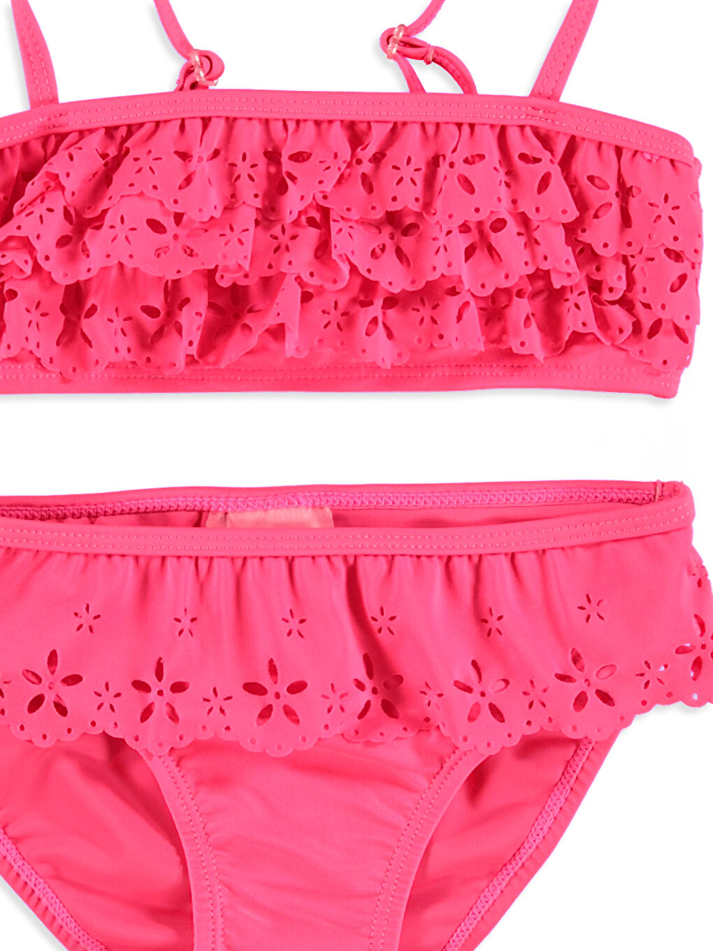 Момиче Розово Комплект бикини-2