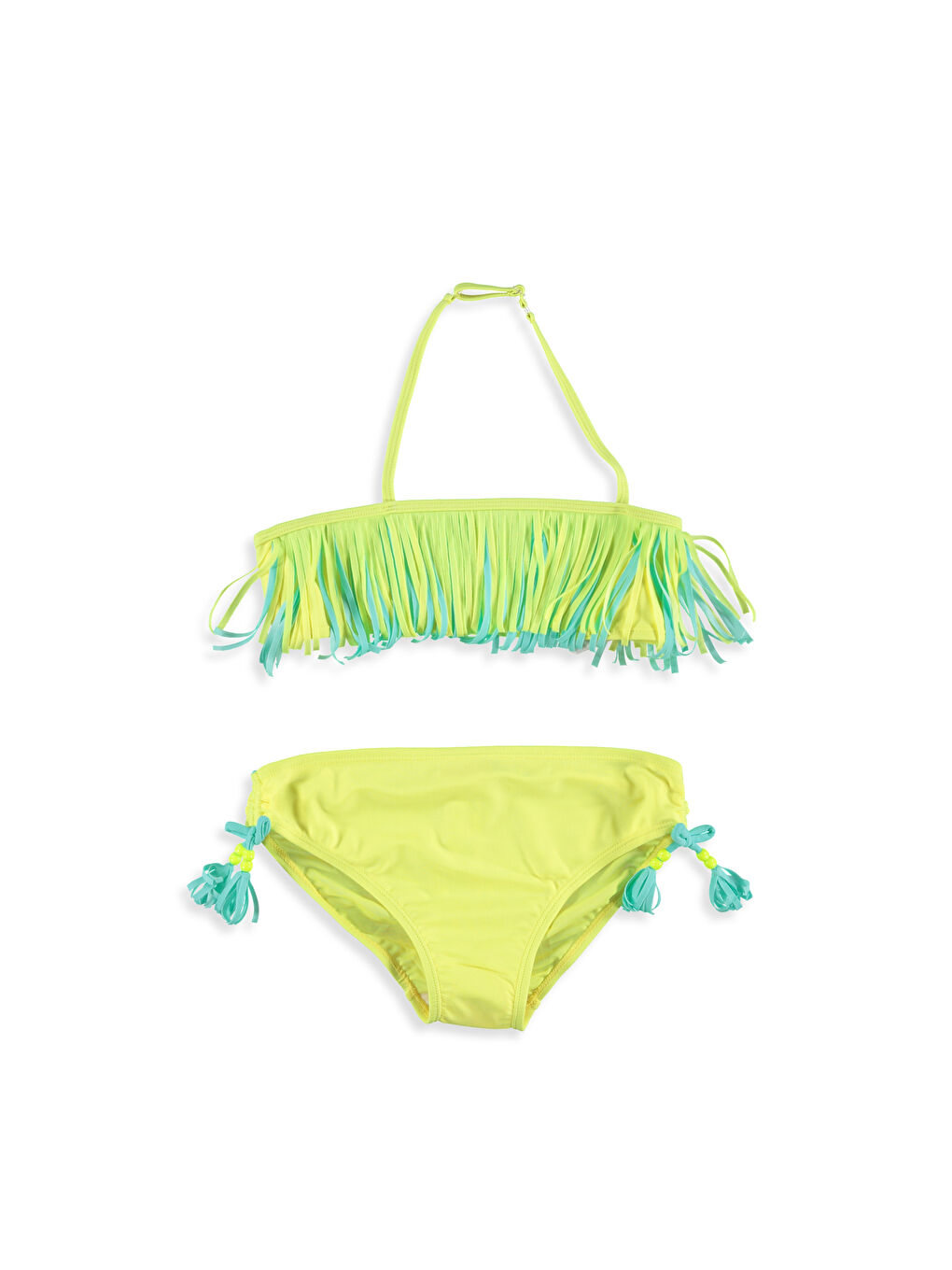 LCW Kids Girl YELLOW Bikini Set -7Y5844Z4-WSQ