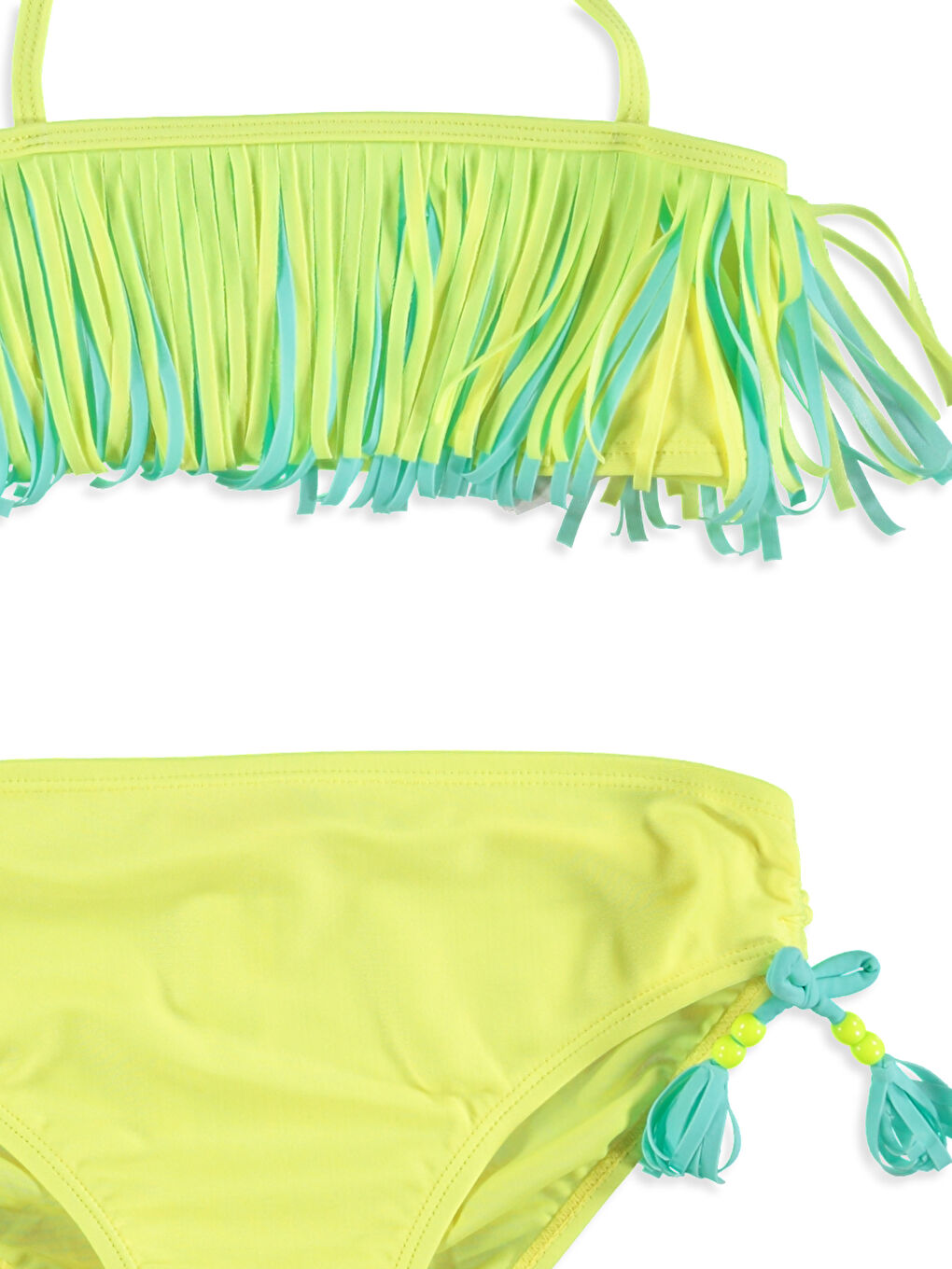 LCW Kids Girl YELLOW Bikini Set -7Y5844Z4-WSQ