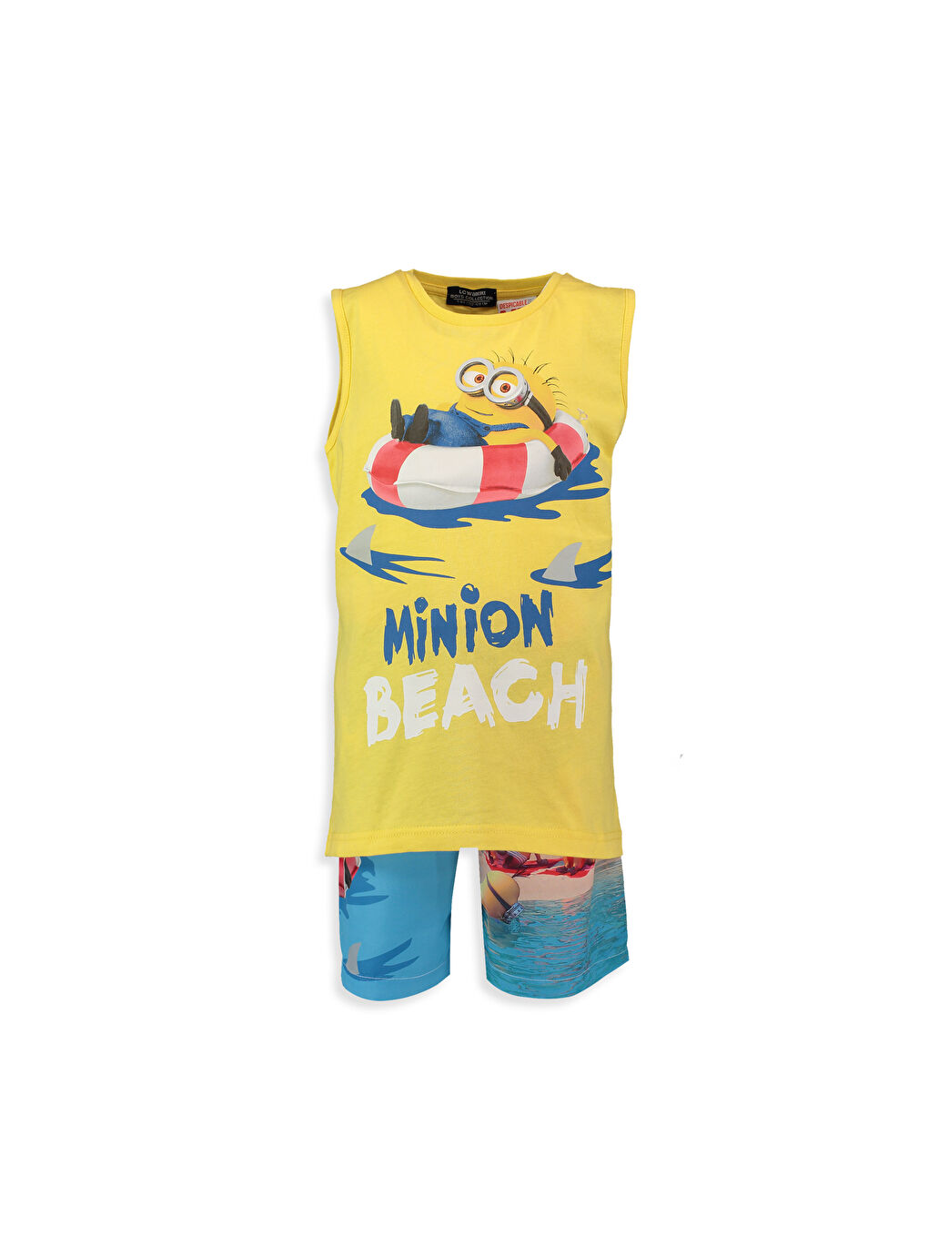 LCW Kids Unisex YELLOW Swimwear Set -7Y6154Z4-J5P