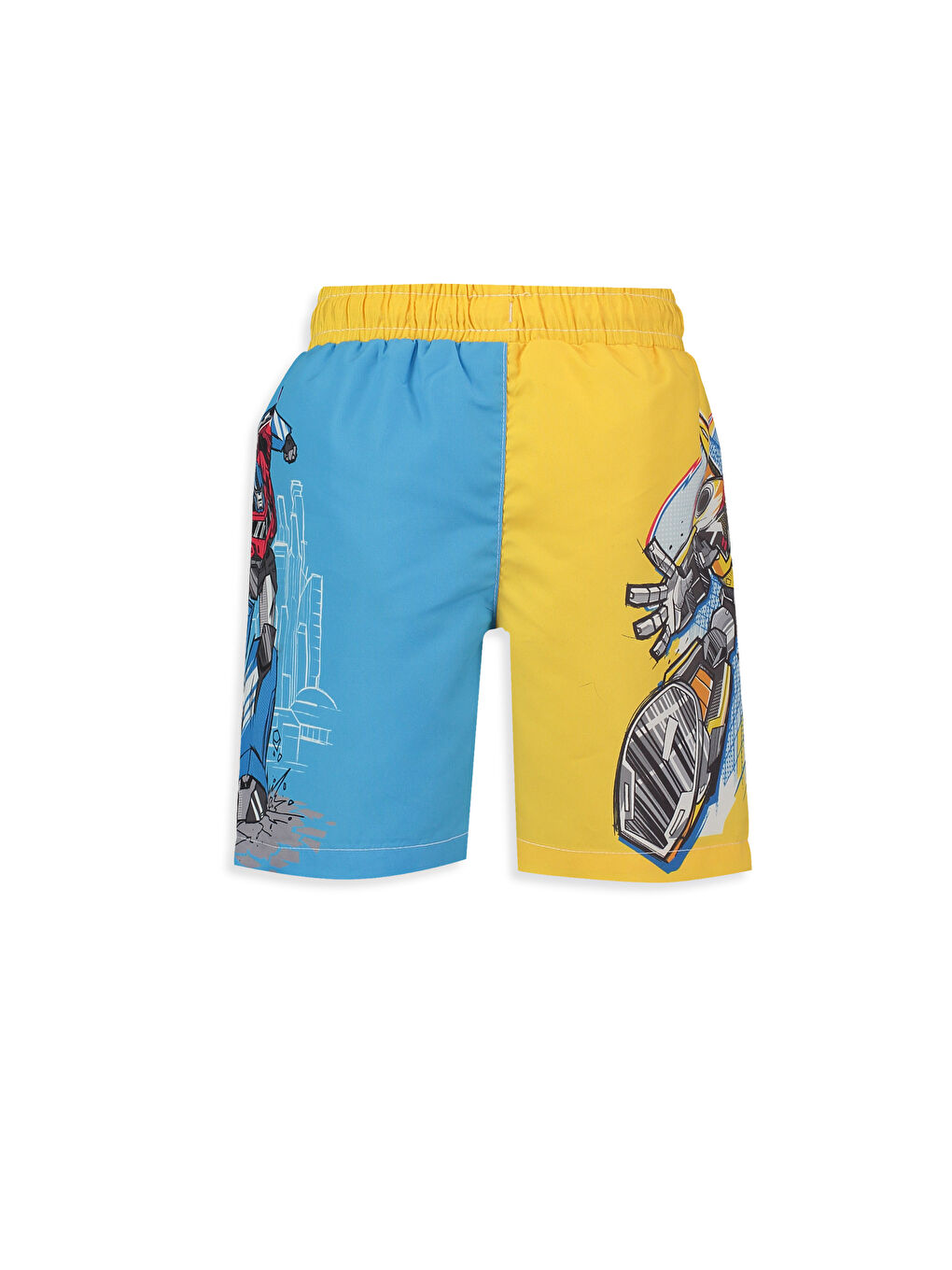 Shorts de bain JAUNE Unisexe-1