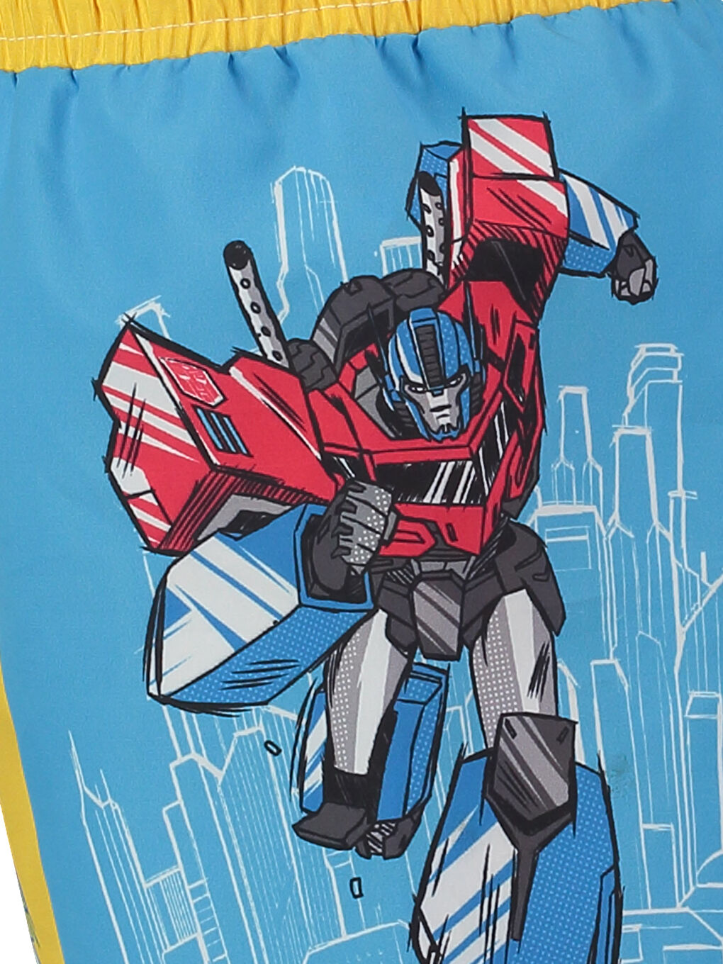 Shorts de bain JAUNE Unisexe-3