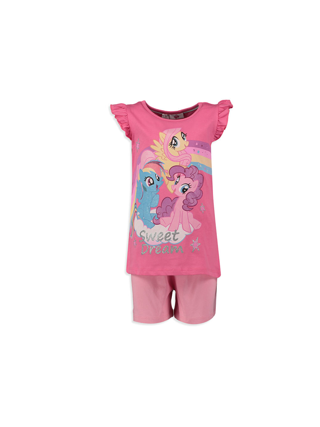 Orta Pembe Pijama Takım