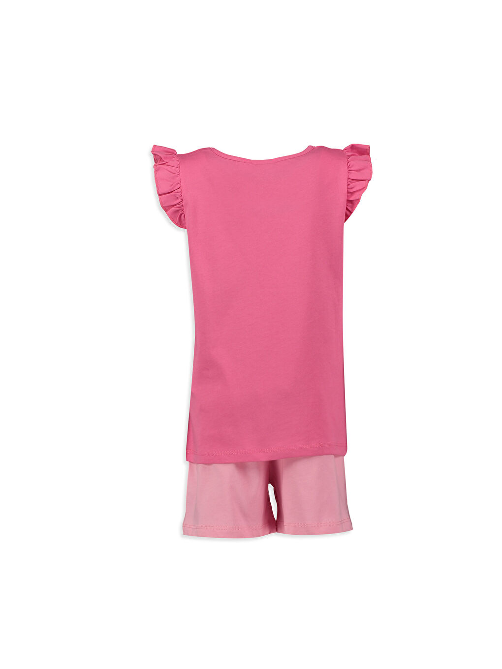 Orta Pembe Pijama Takım-1