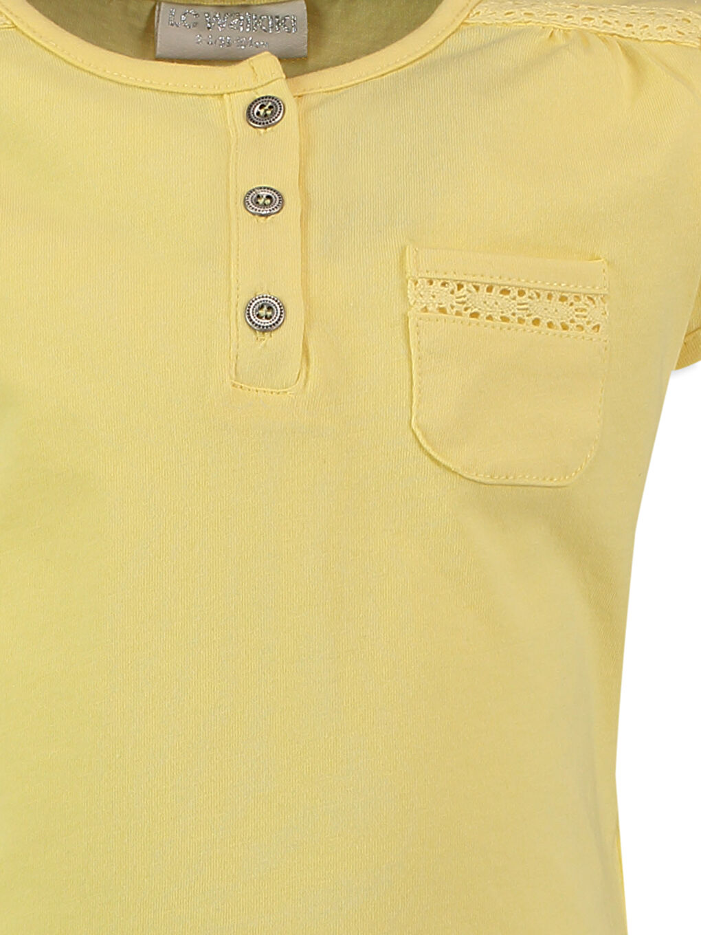 Девочки Жёлтый Футболка-2