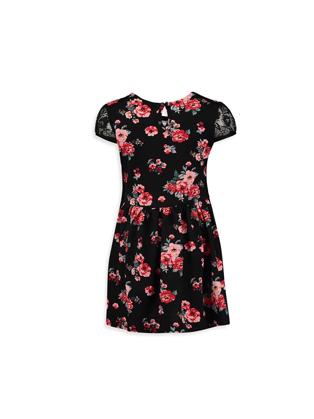 LCW Kids Girl BLACK Dress -7Y9695Z4-760