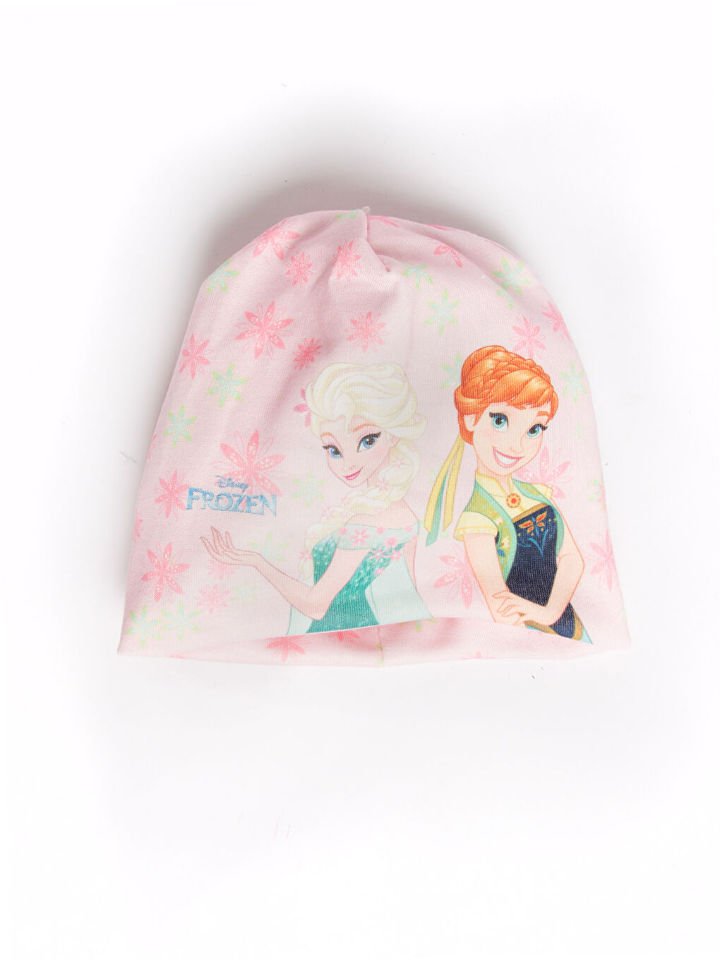 Pembe Baskılı Bere