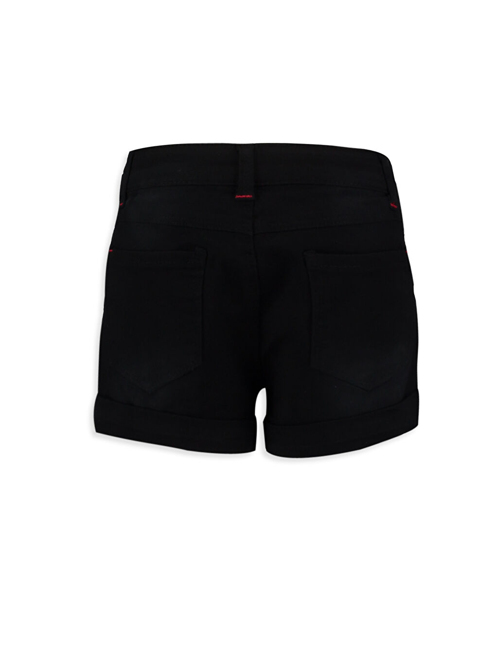 LCW Kids Girl BLACK Shorts -7YG420Z4-CVL