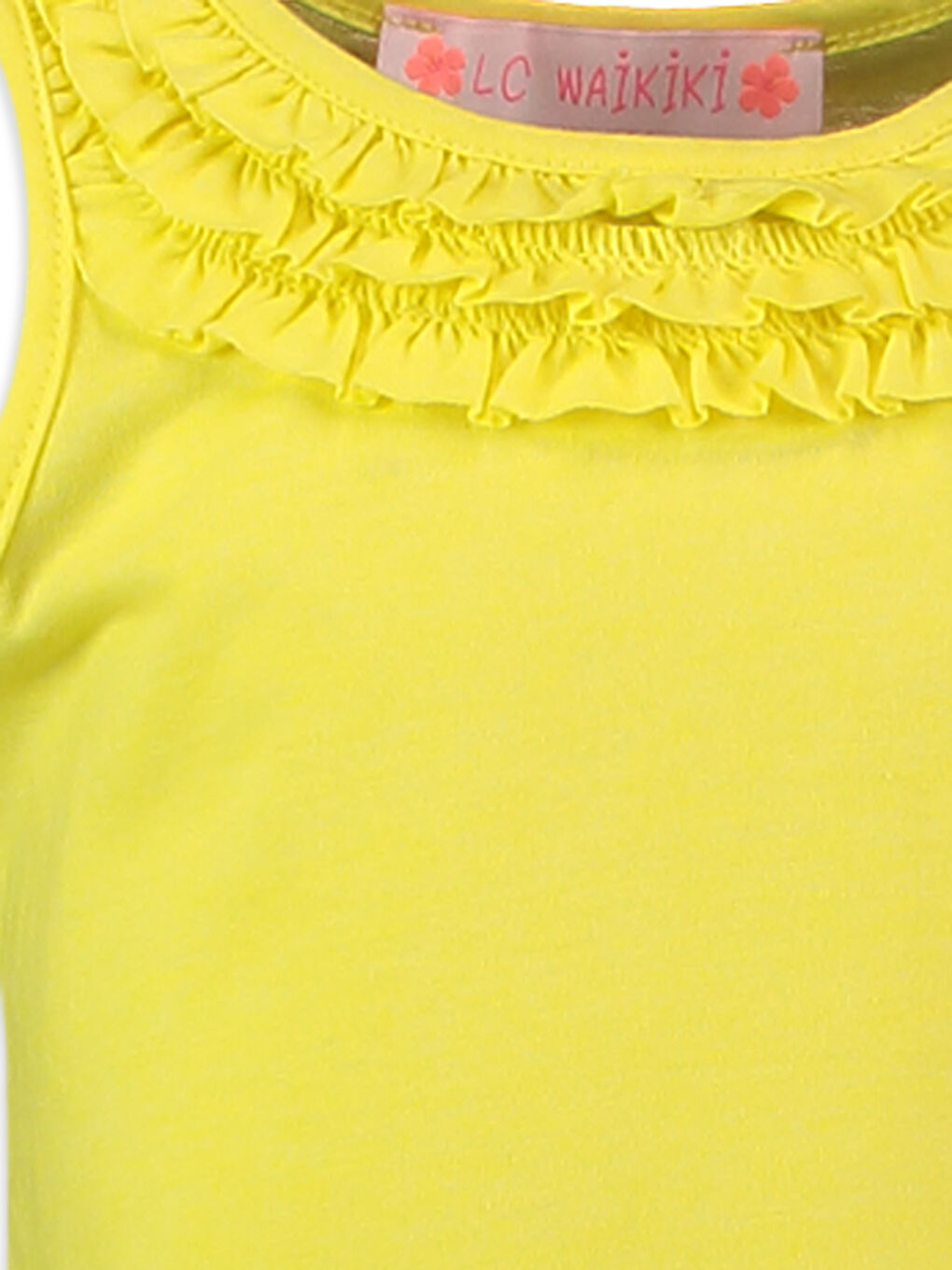 Débardeur JAUNE Fille-2