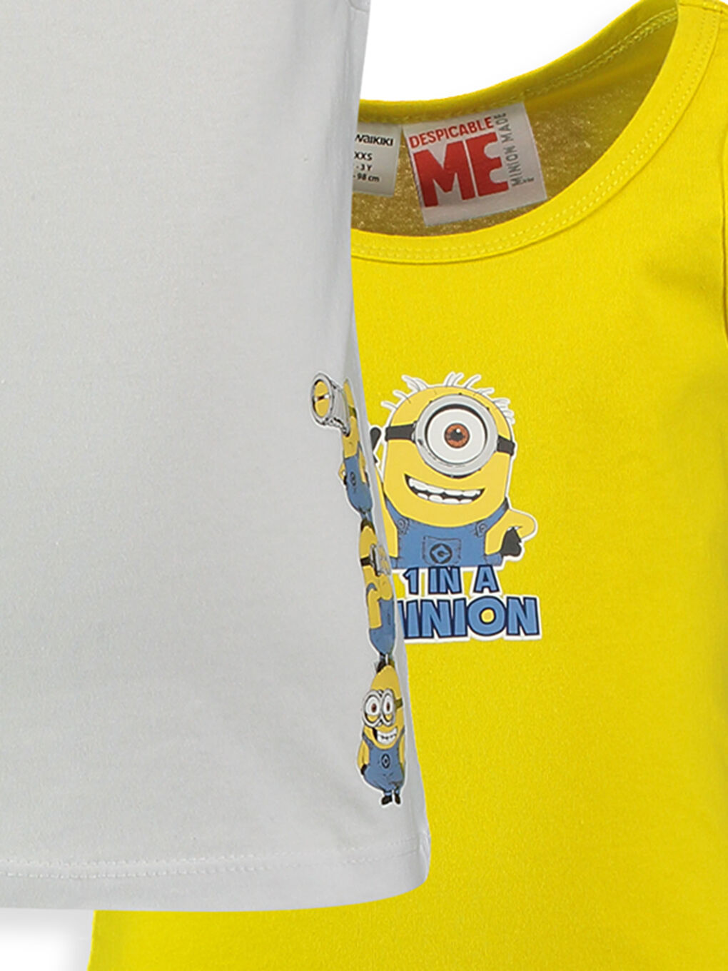 Унисекс Жълто потник -3