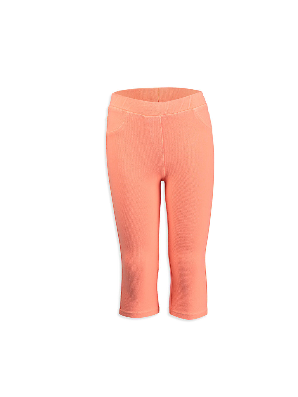LCW Kids Girl ORANGE Leggings -7YI589Z4-CZY
