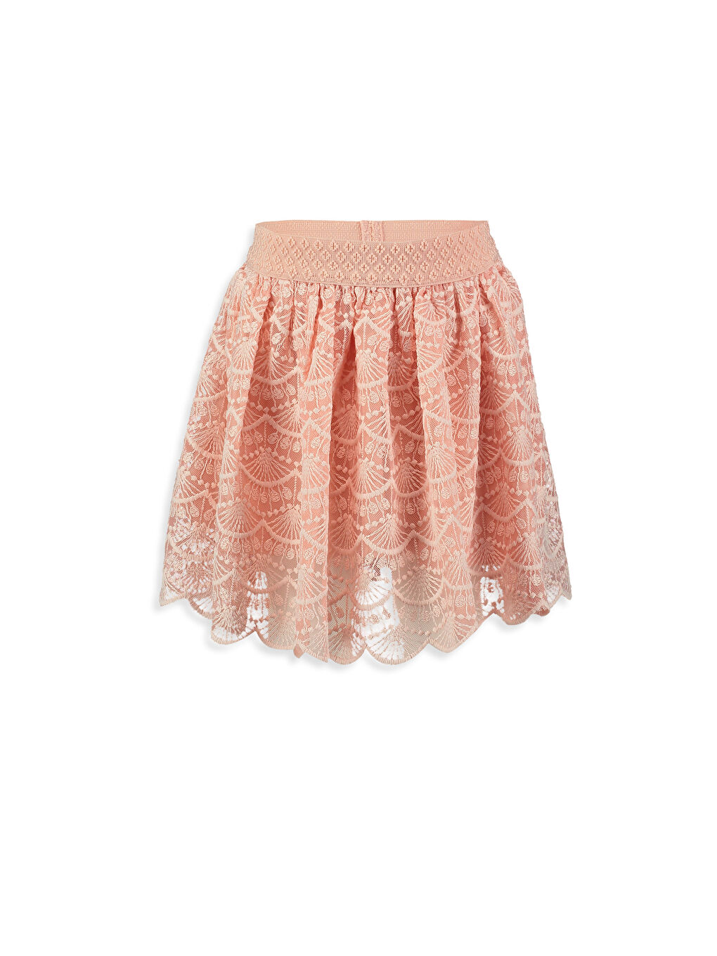 LCW Kids Girl ORANGE Skirt -7YJ361Z4-DHT