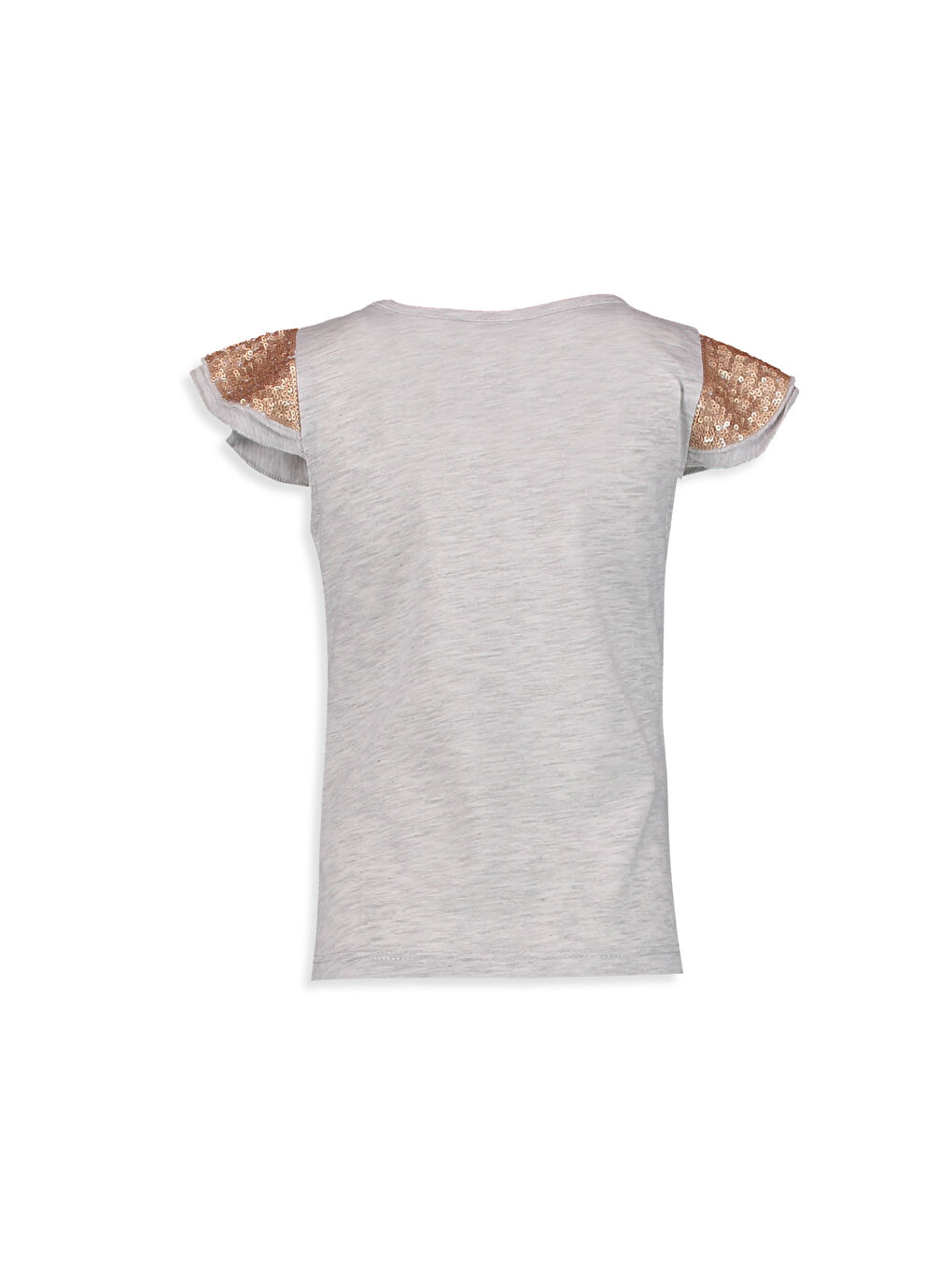 LCW Kids Girl WHITE T-Shirt -7YJ730Z4-847