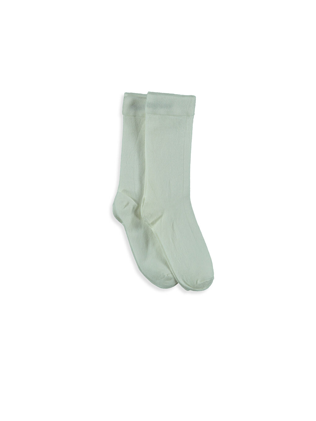 Girl White Ankle Socks-1