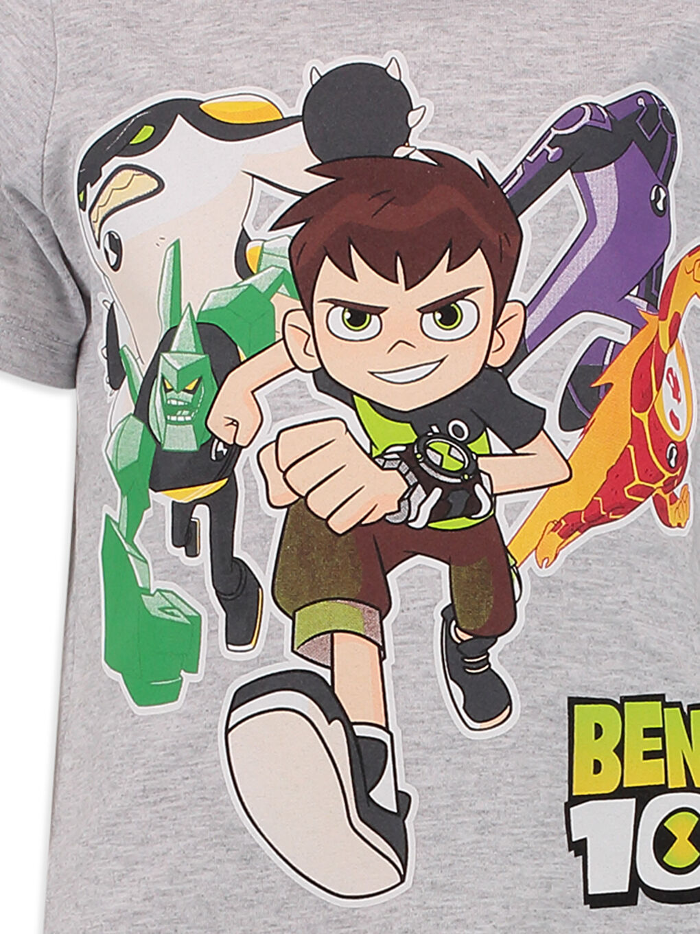 Boy's Ben 10 Printed T-Shirt-2