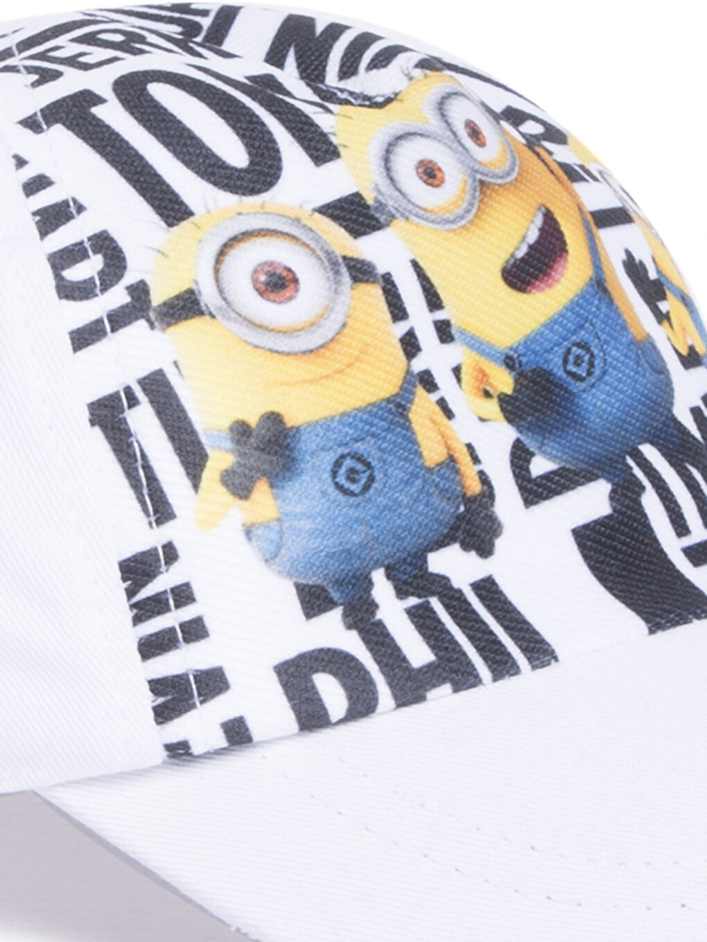 Unisex WHITE Baseball Cap-2