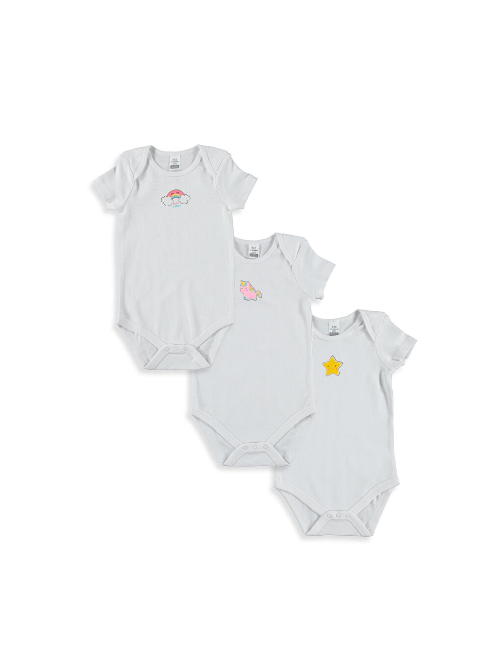 LCW baby Body bébé BLANC Bébé Fille -7Y0315Z1-G00