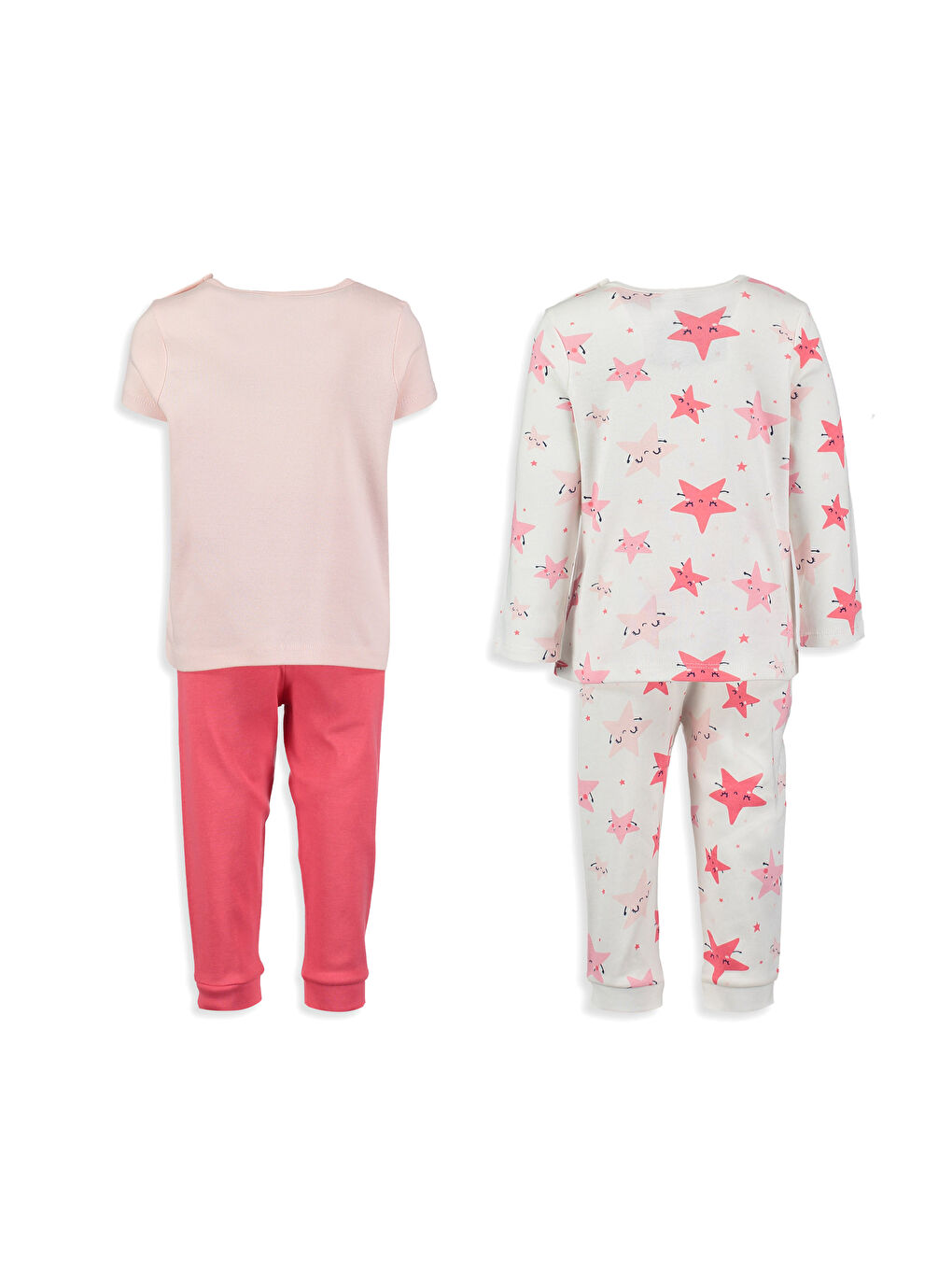 LCW baby Baby-Mädchen ROSA Pyjama-Set -7Y0327Z1-FUG