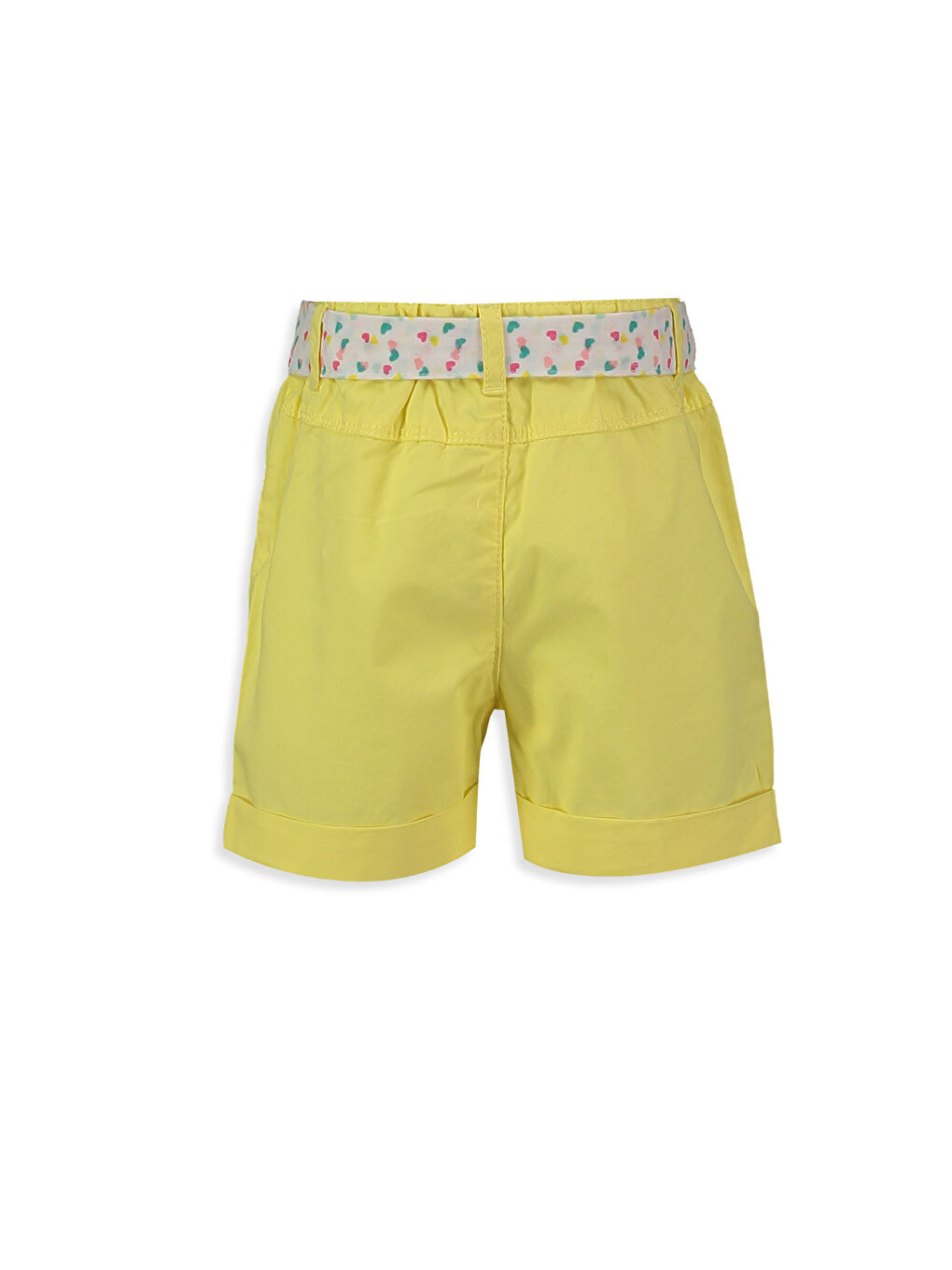 Baby Girl YELLOW Shorts-1