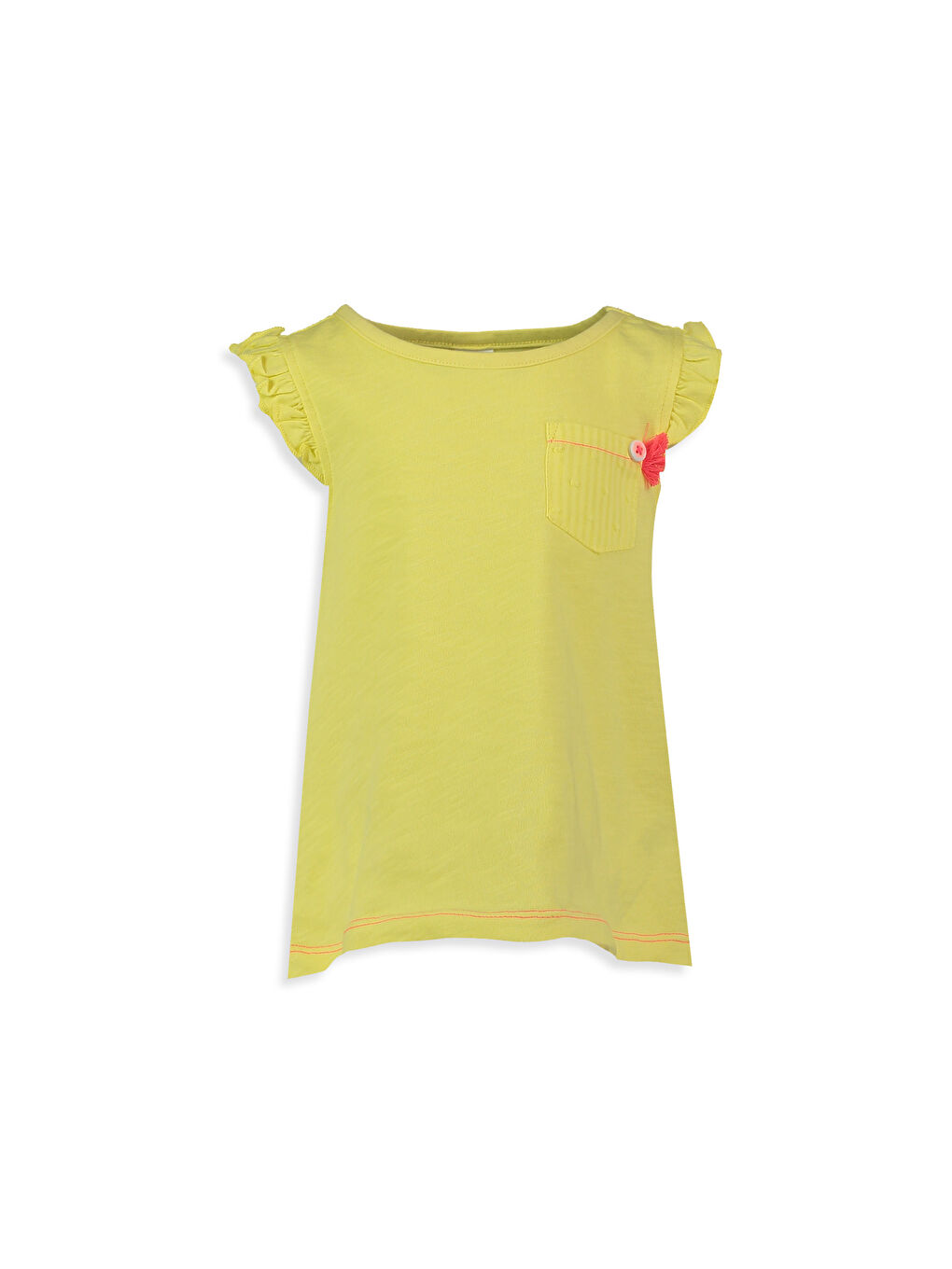 LCW baby Baby Girl YELLOW T-Shirt -7Y4293Z1-FPR
