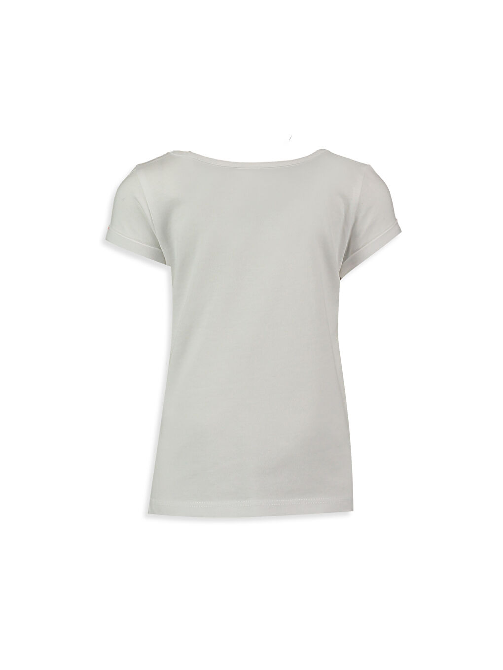 LCW baby Baby Girl WHITE T-Shirt -7Y4294Z1-E5X