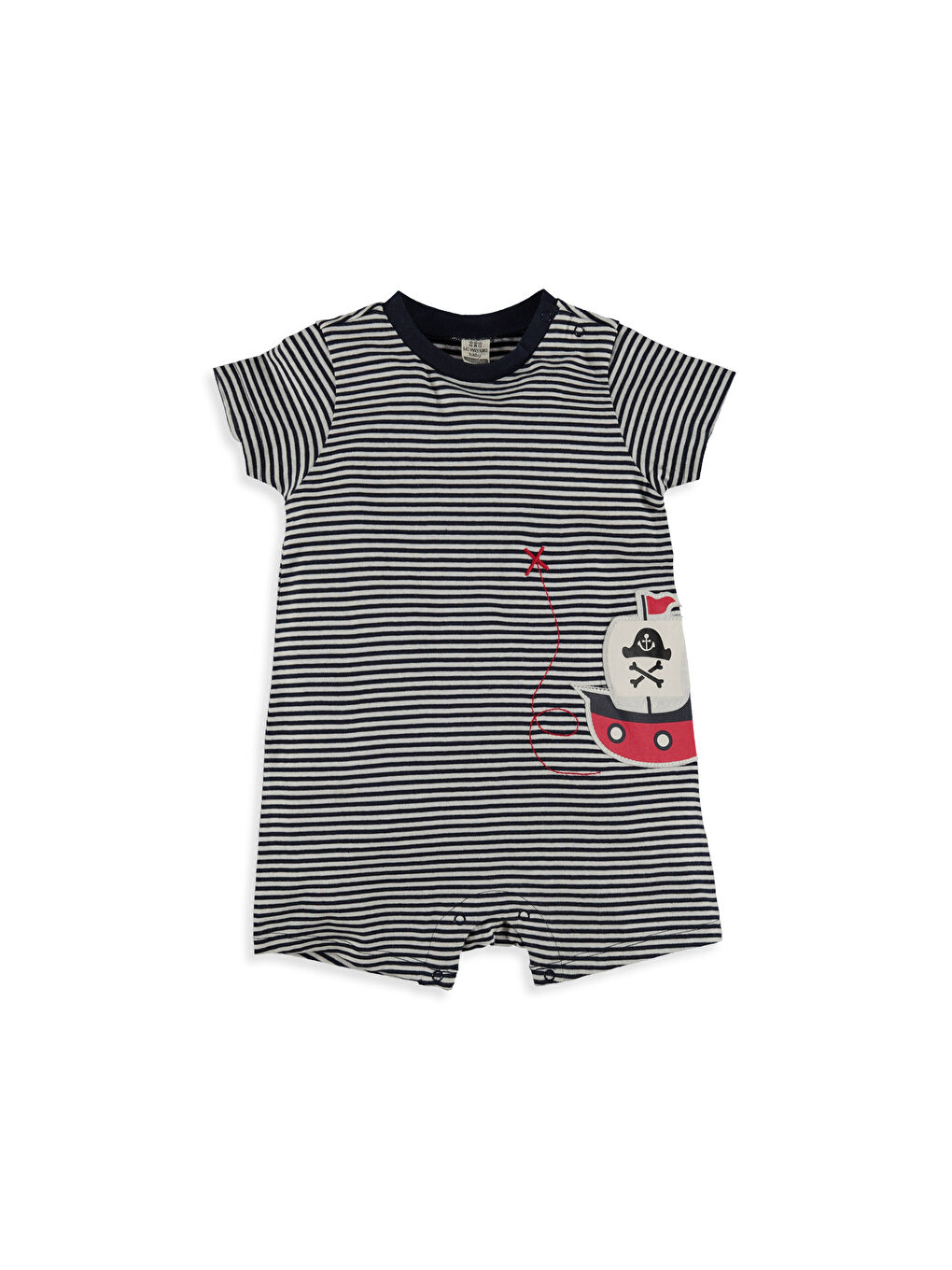 LCW baby Унисекс Морско-Синьо Гащеризон -7Y5235Z1-31 