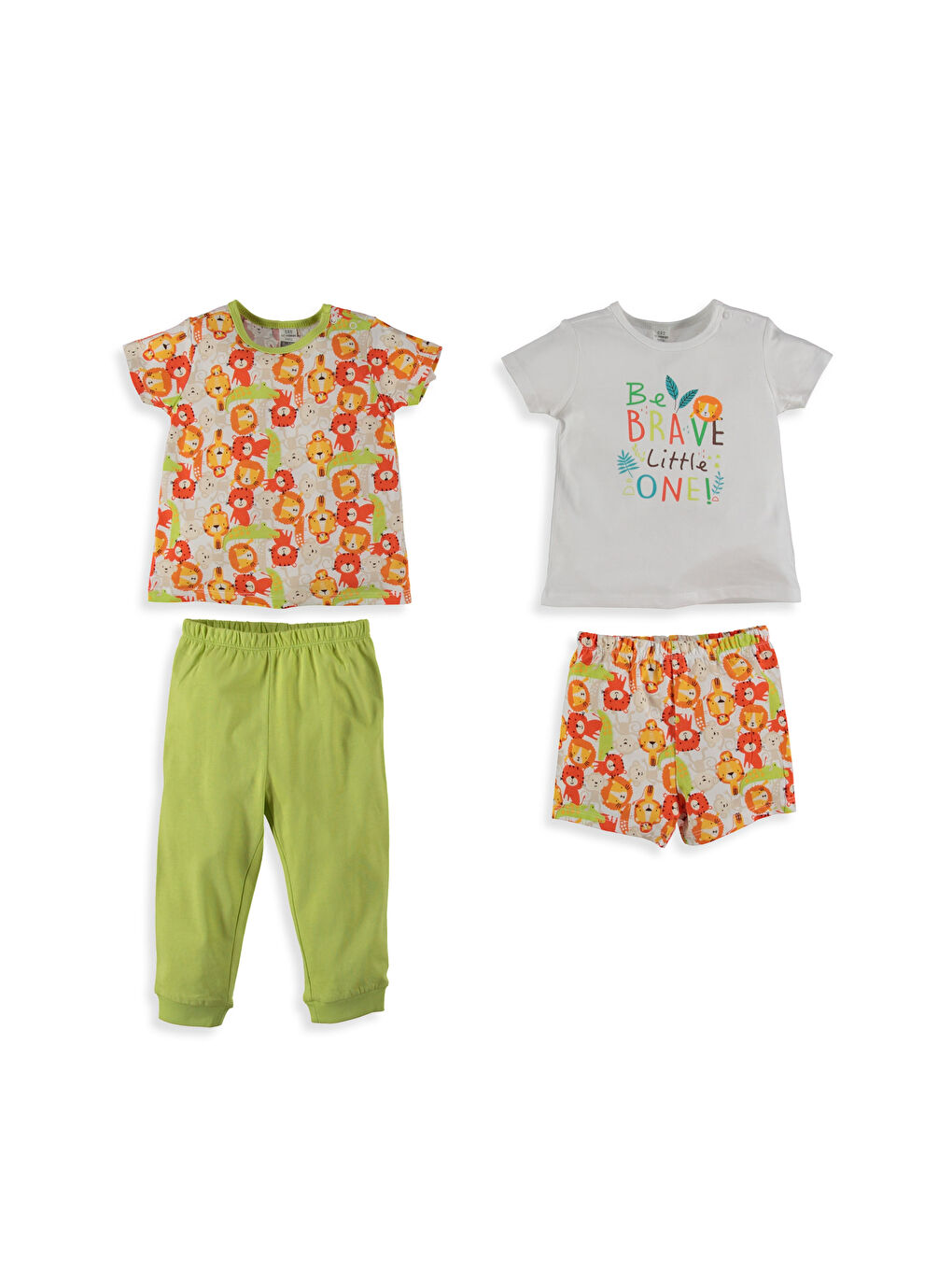 Ensemble de pyjama BLANC Unisexe